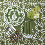 Olive Pheasant Tablecloth