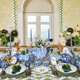 Elevate decor with the charming Blue Chinoiserie Pumpkin Family.