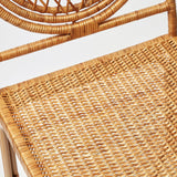 Vivienne Rattan Chair with Cushion - Mrs. Alice