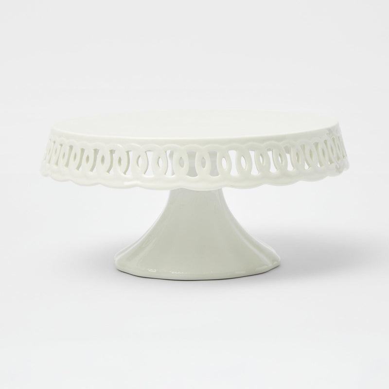 White Lace Cake Stand - Mrs. Alice