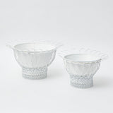 White Metal Planter - Mrs. Alice