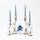 Add a touch of timeless style to your space with the Dusty Blue Candles.