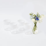 White Ribbon Water Glasses (Set of 4) - Mrs. Alice