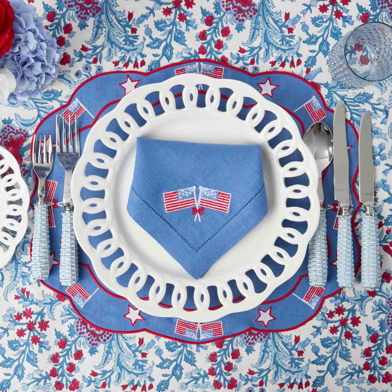 White Lace Starter Plate