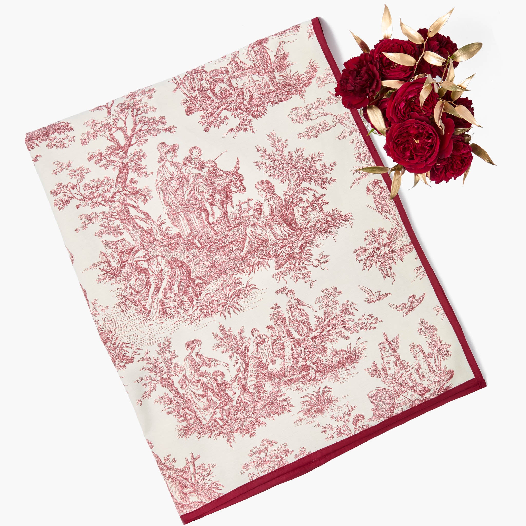 Claudette Toile Tablecloth