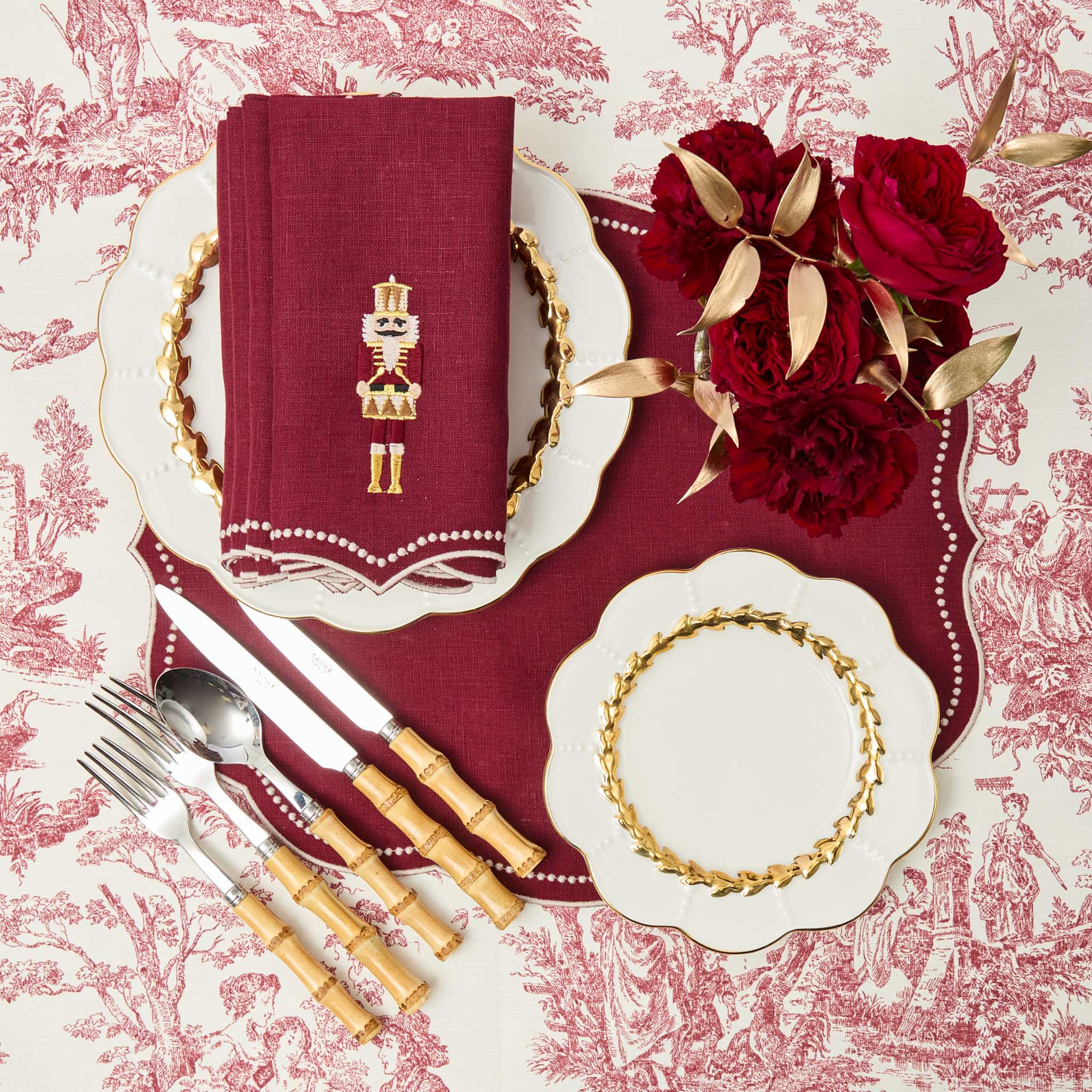 Claudette Toile Tablecloth