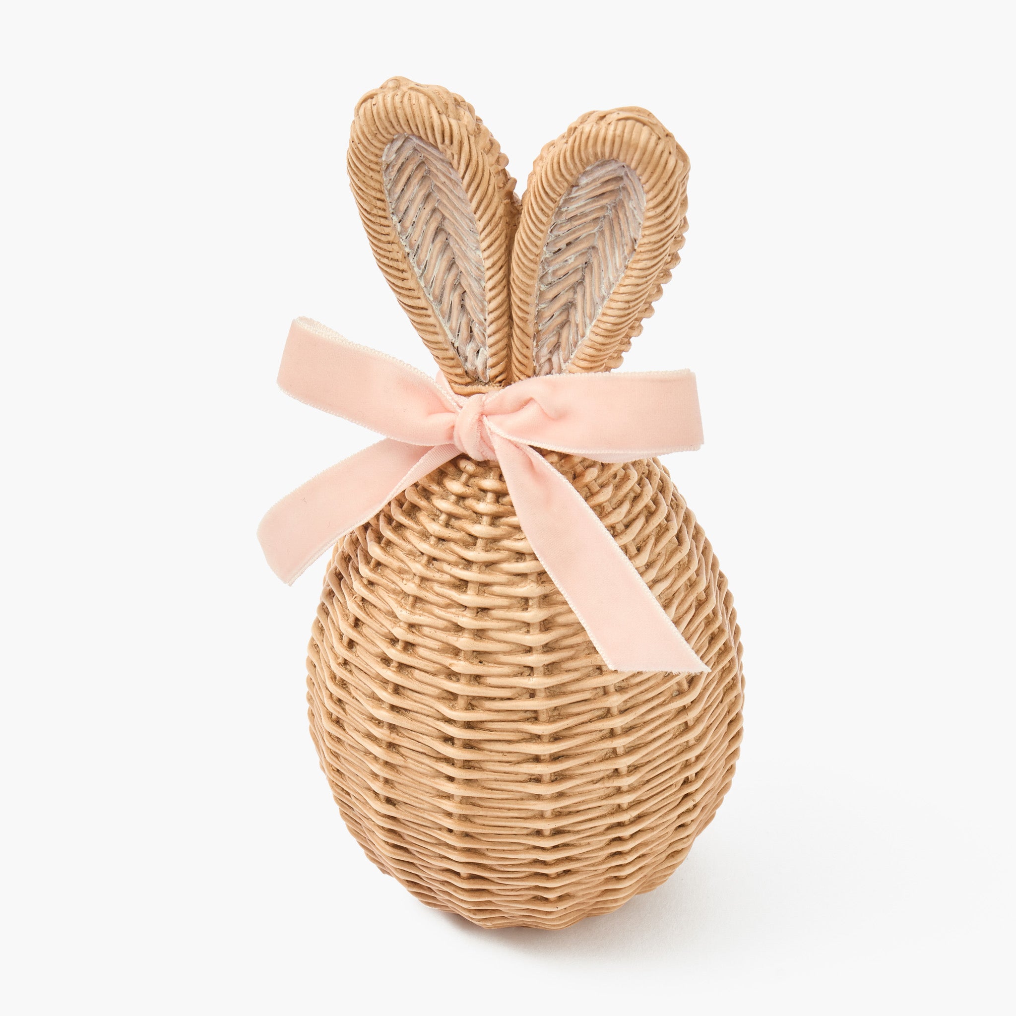 Rattan Eggs with Bunny Ears (Pair)
