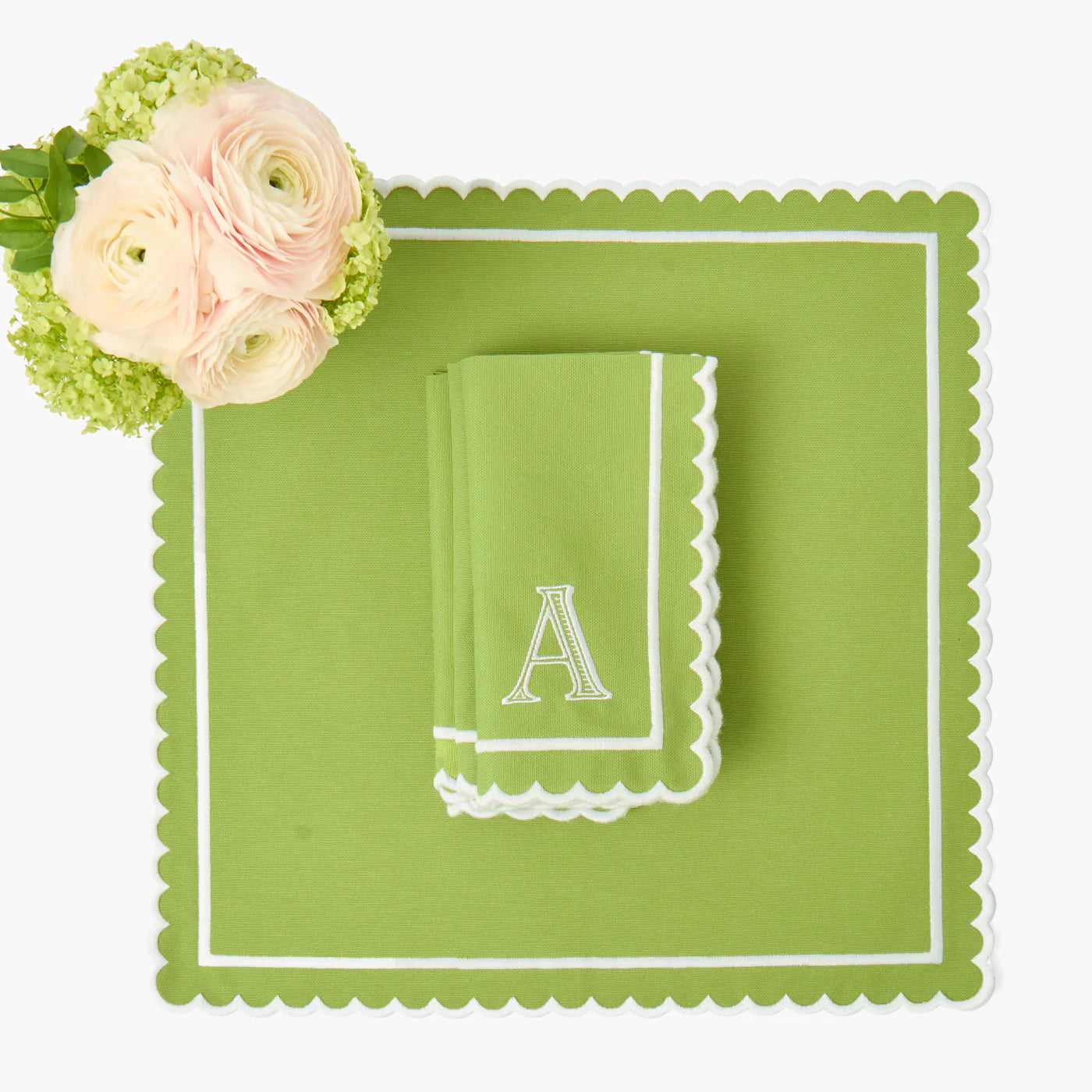 Louisa Green Napkins (Set of 4)