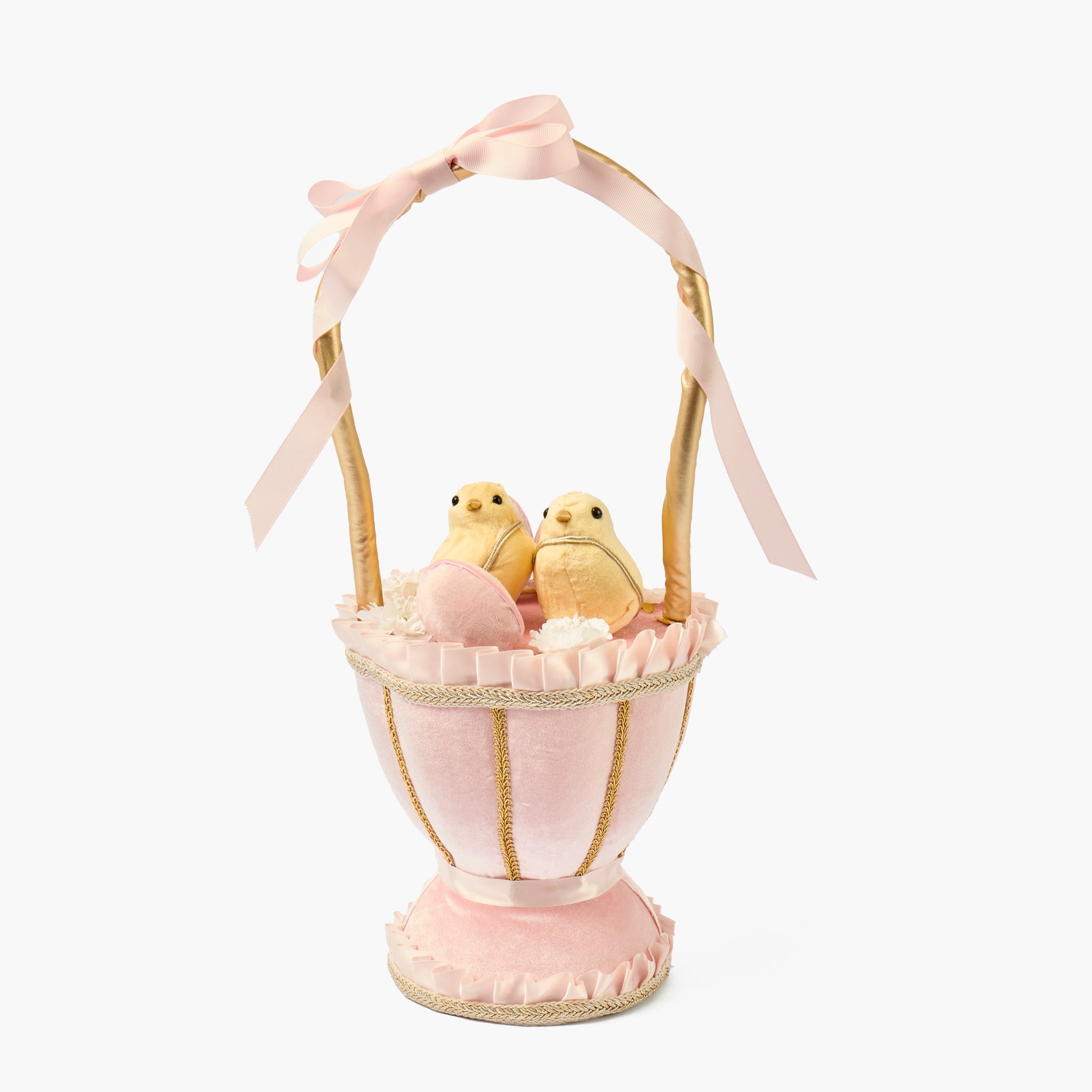 Easter Egg Basket with Chicks