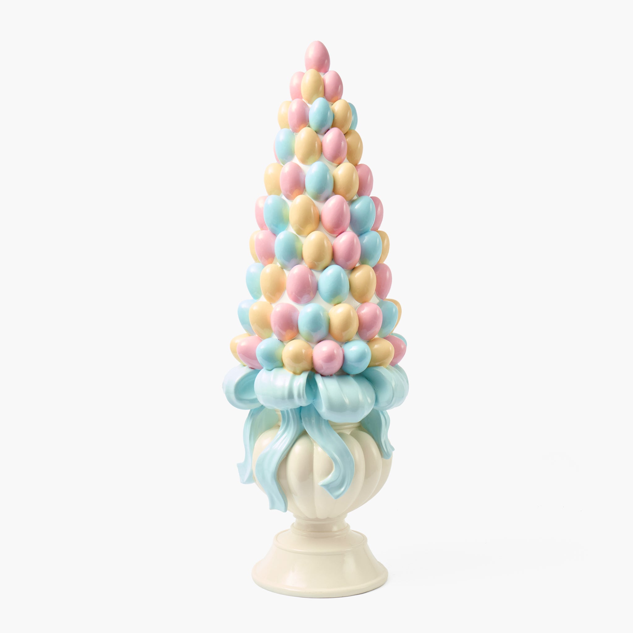 Extra Large Glossed Pastel Easter Egg Tree