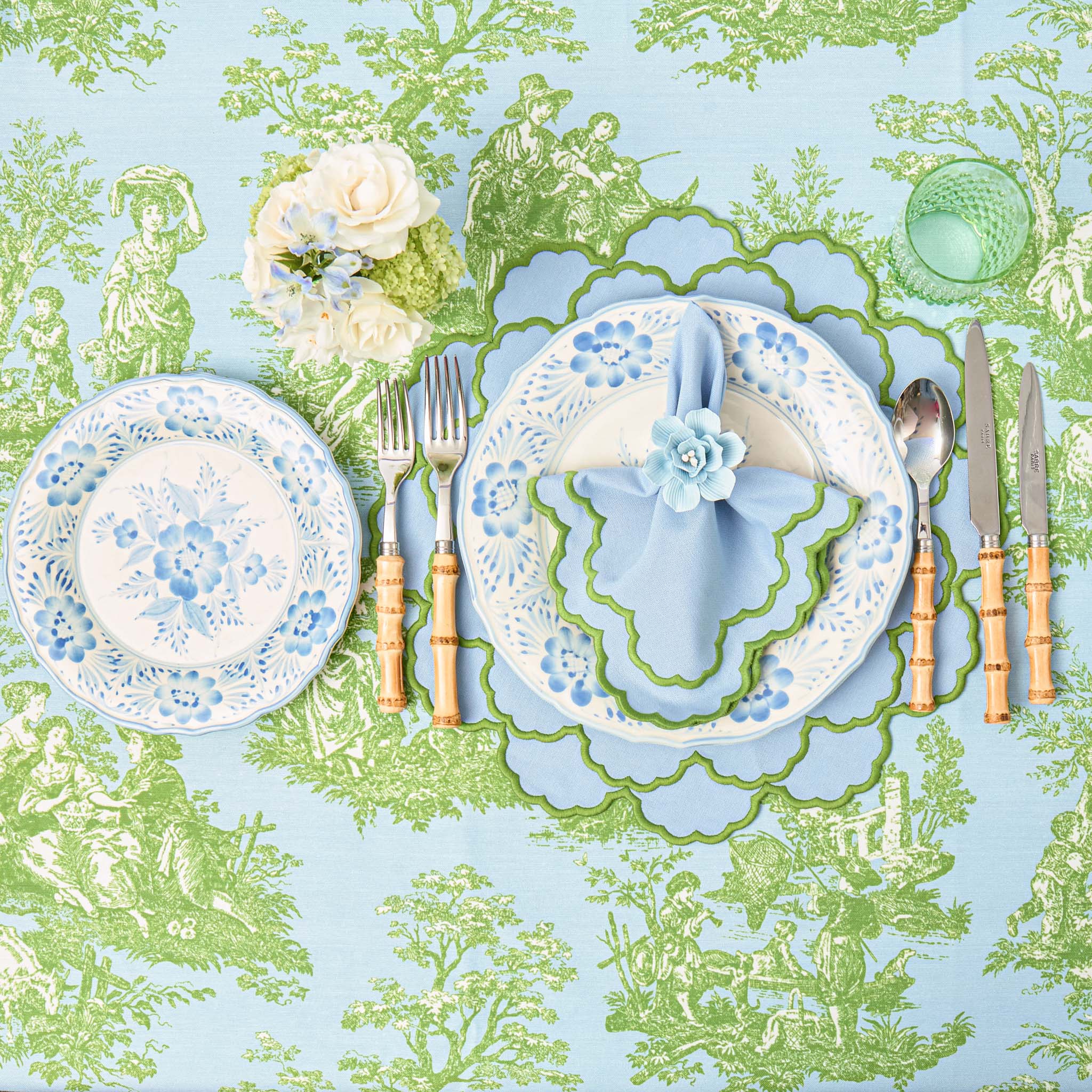 Blue Pandora Starter Plates (Set of 4)