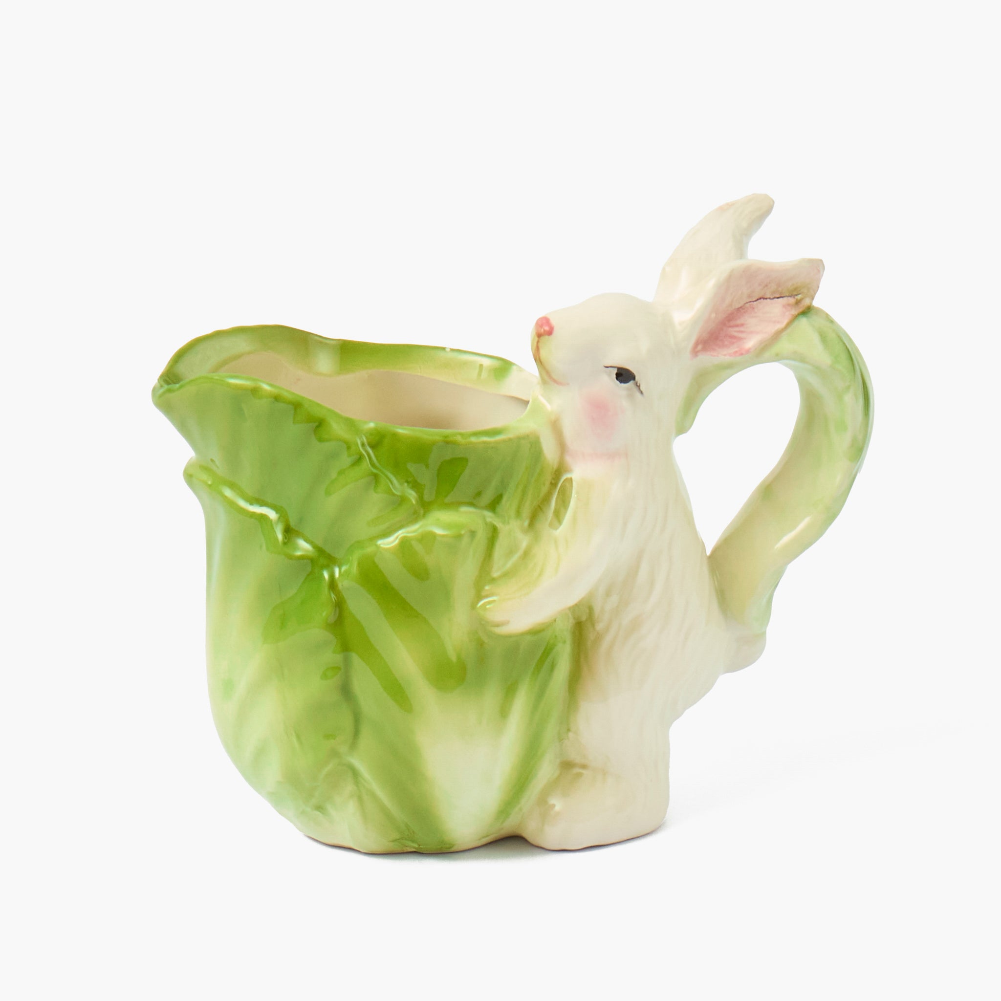 Cabbage Bunny Milk Jug
