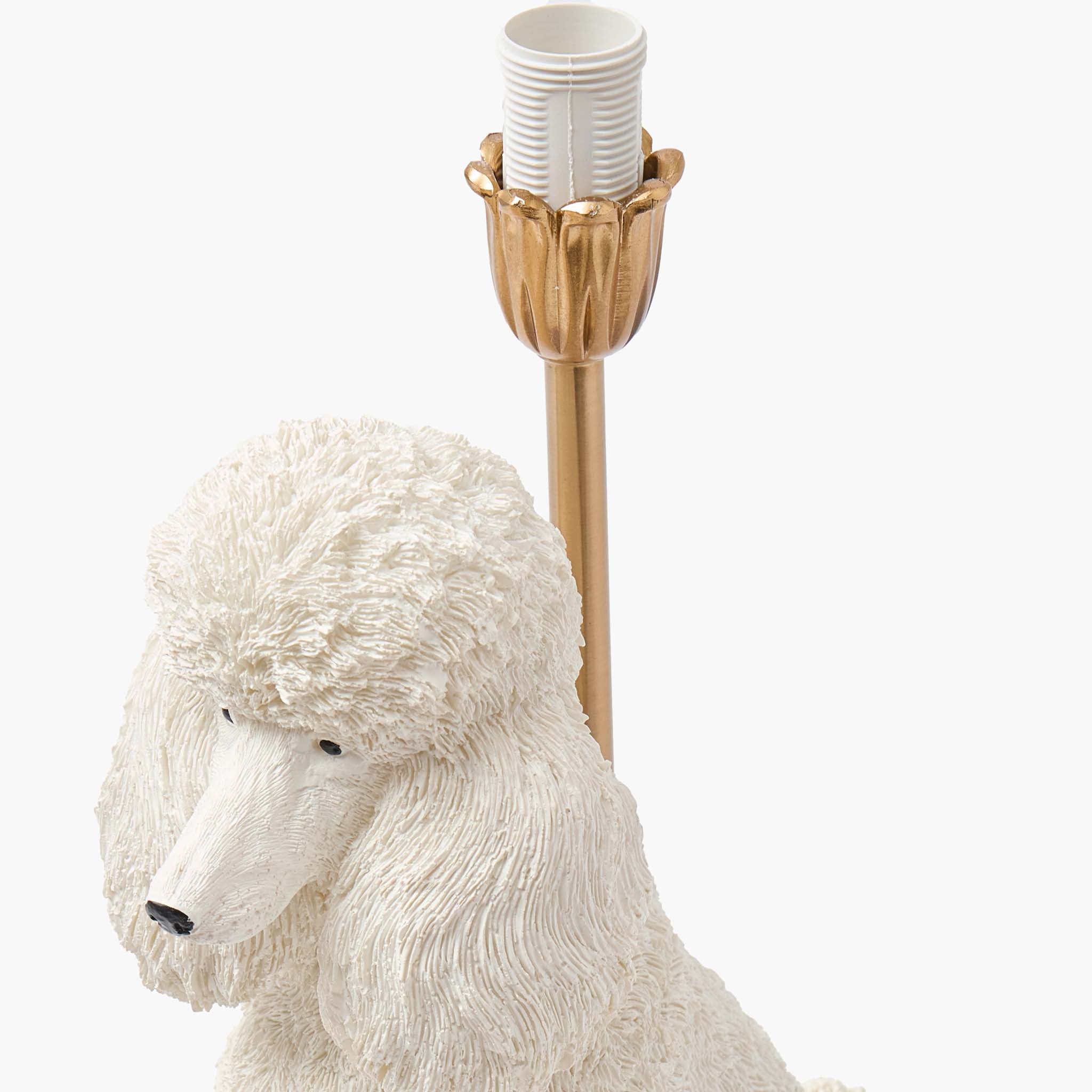 Red Ribboned Fifi Poodle Rechargeable Lamp