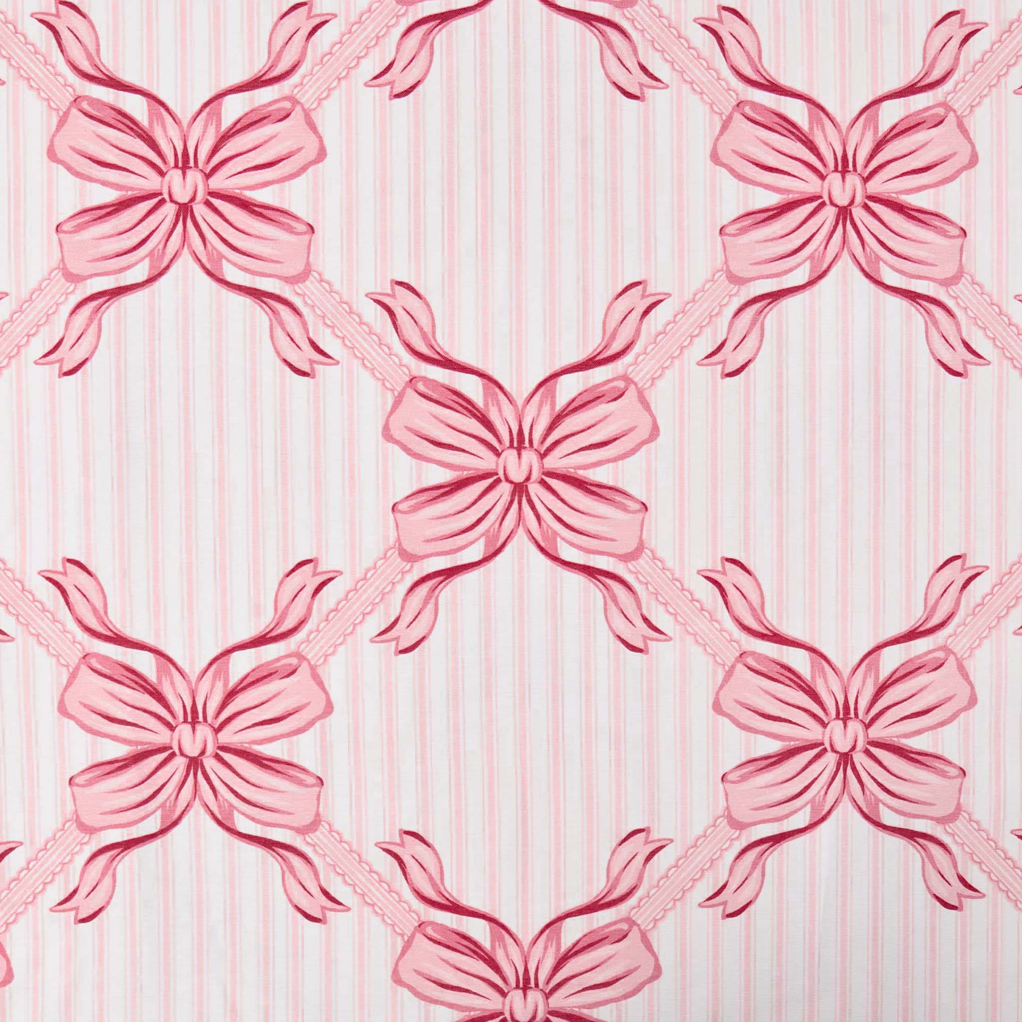 Pink Audrey Bow Tablecloth