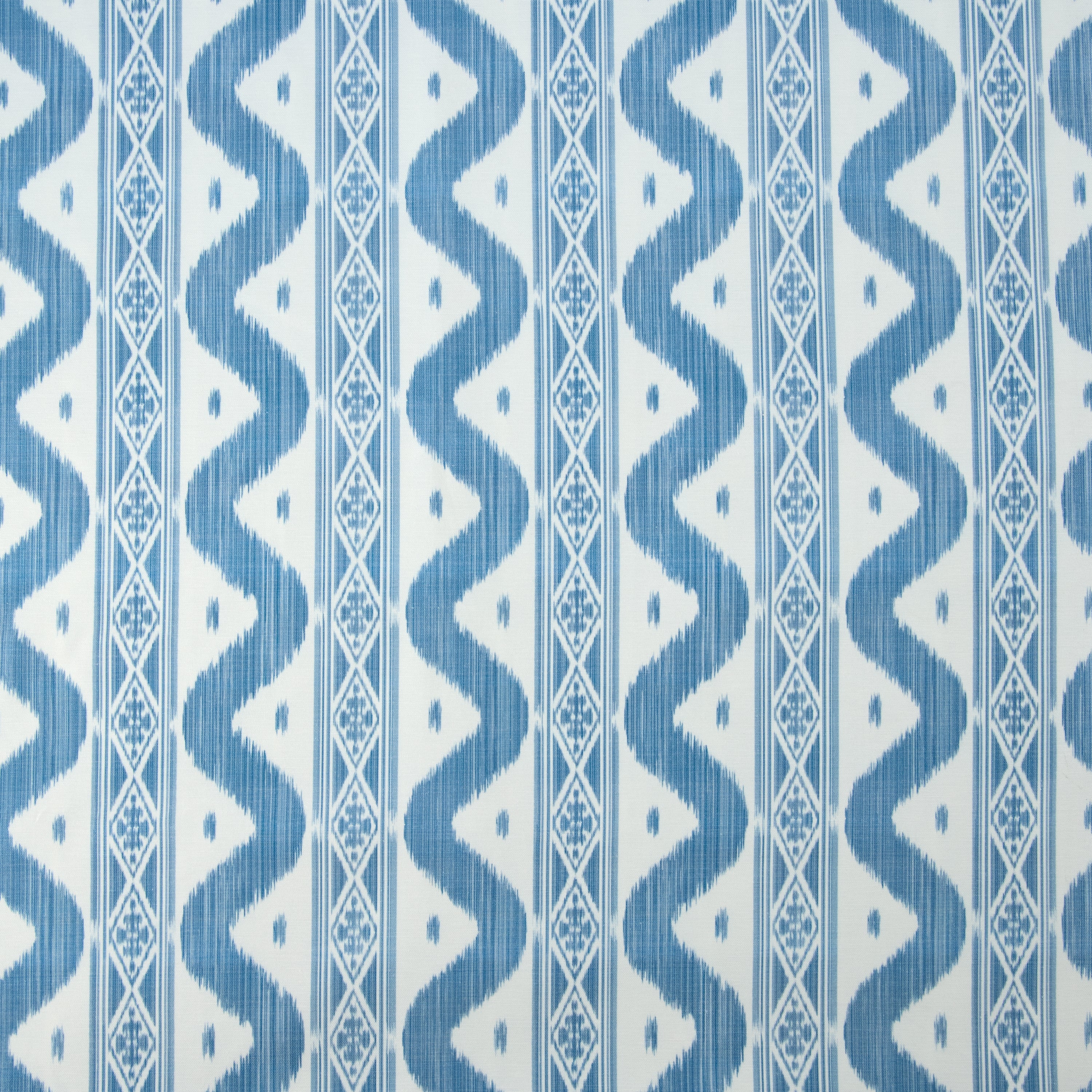 Blue Ikat Tablecloth