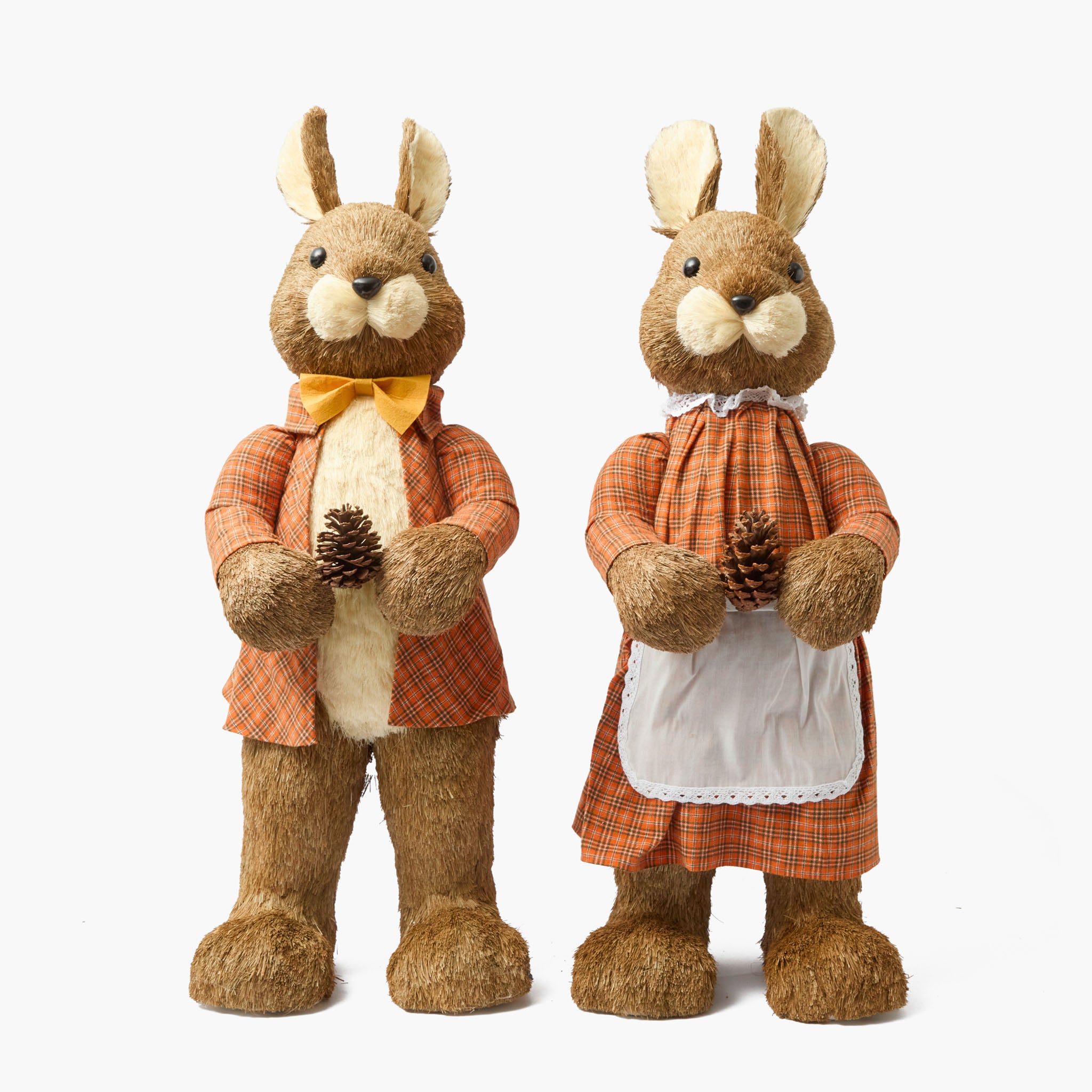 Extra Large Mr. & Mrs. Fall Squirrel (Pair)