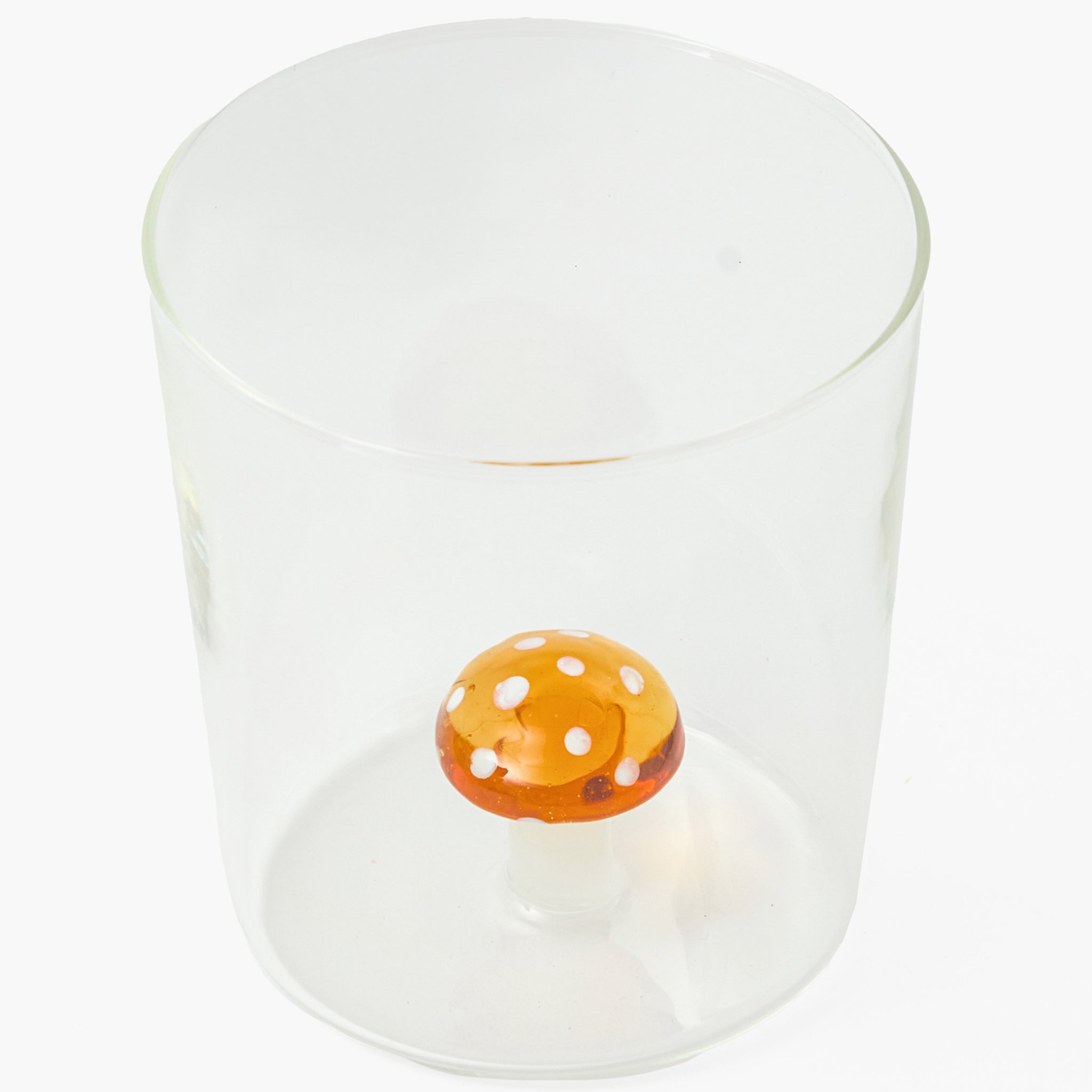 Caramel Mushroom Glasses (Set of 4)