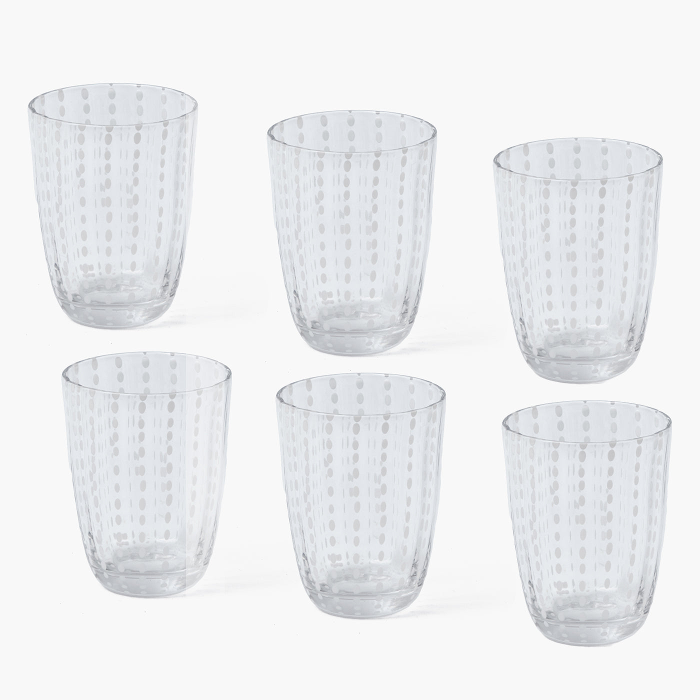 Speckle Water Glasses (Set of 6)