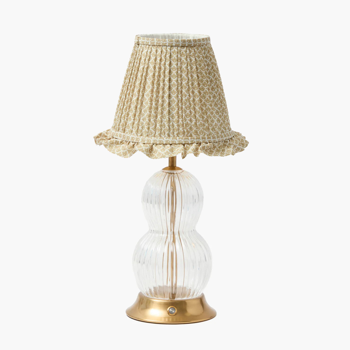 Glass Bardot Rechargeable Lamp