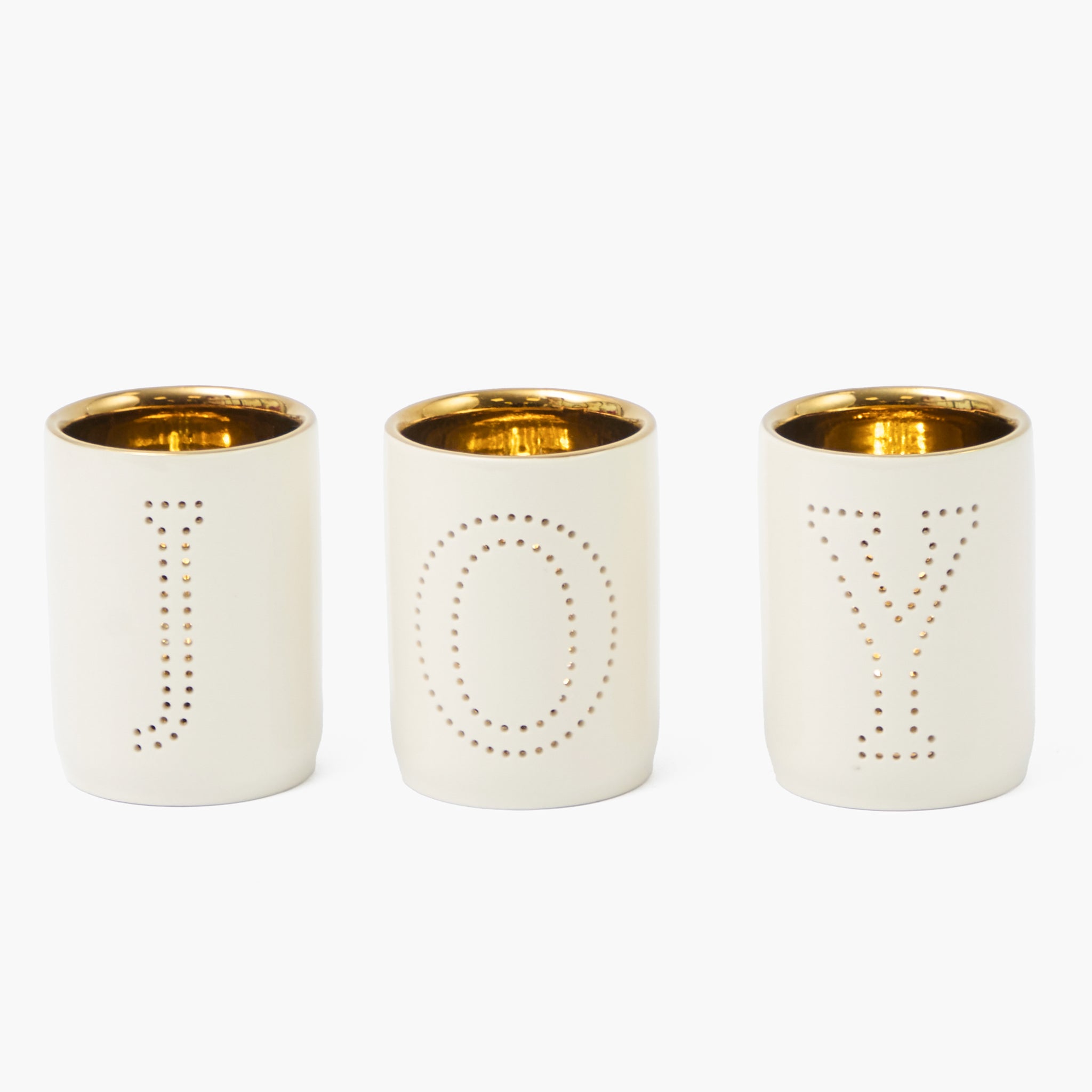 JOY Tea Light Holders (3 Pieces)