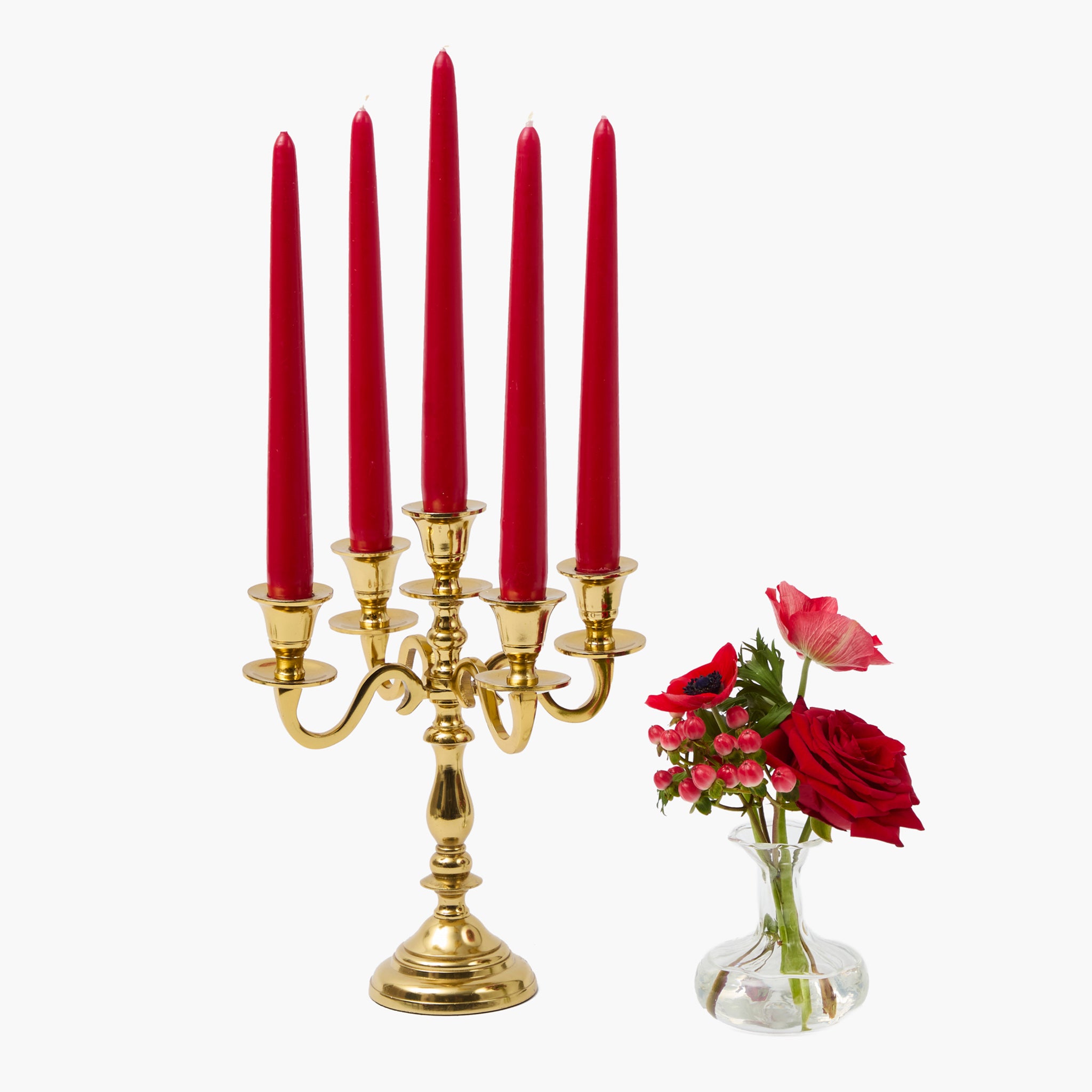 Brass Candleabra