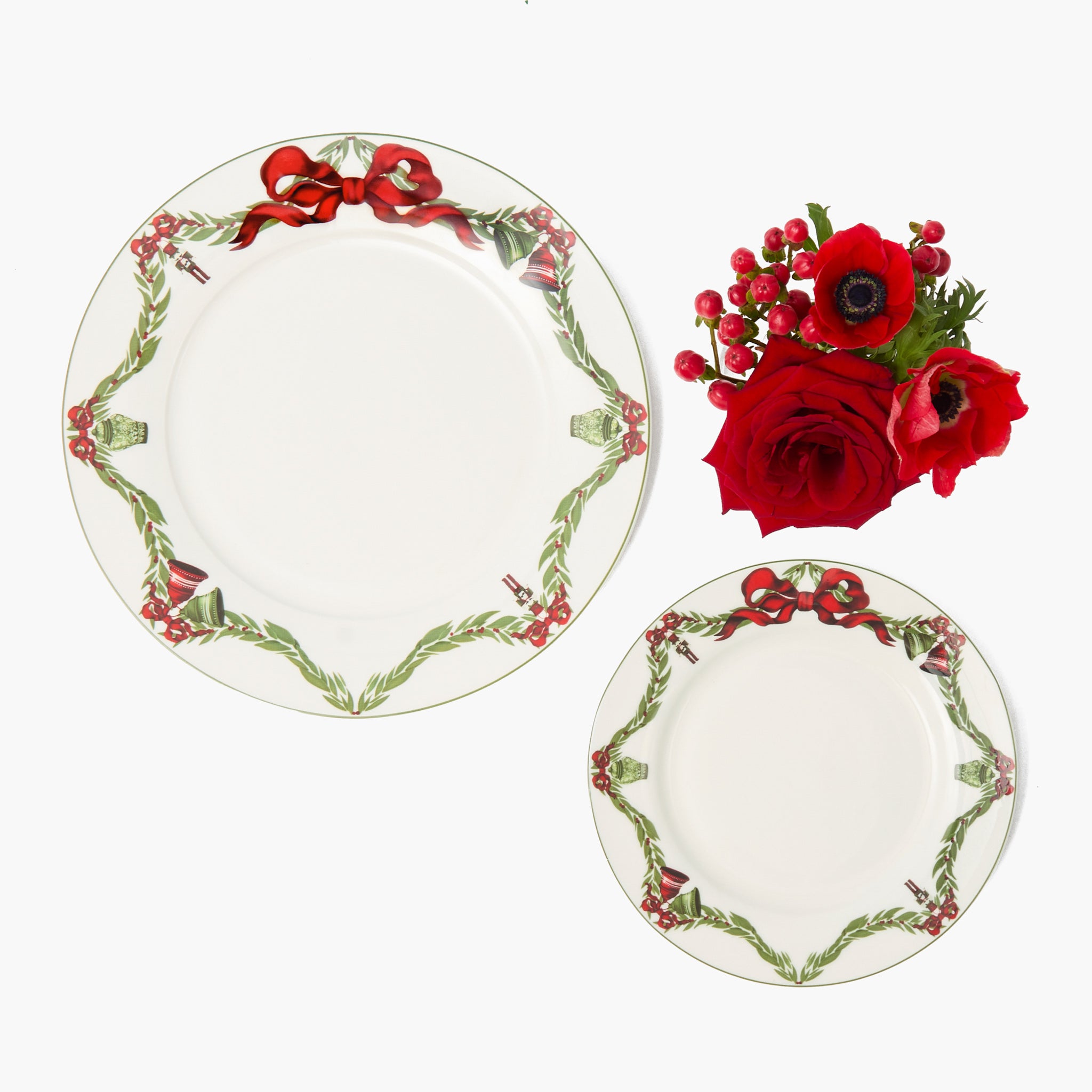 Christmas Garland Starter Plate