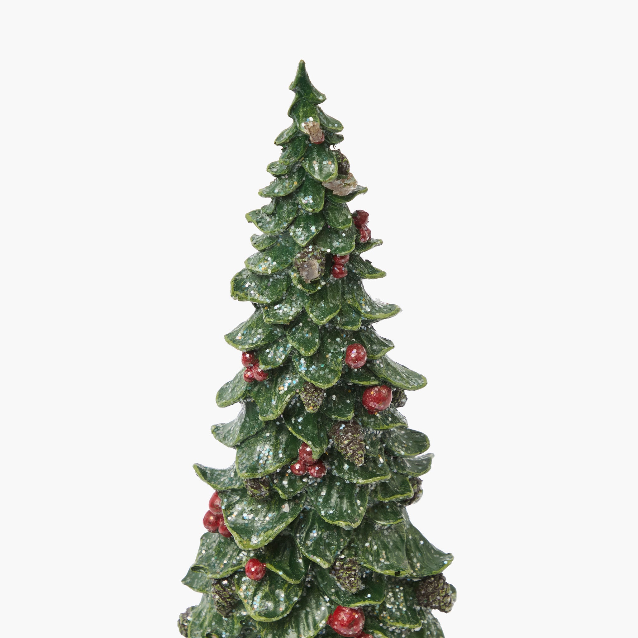 Christmas Tree with Red Berries (Pair)