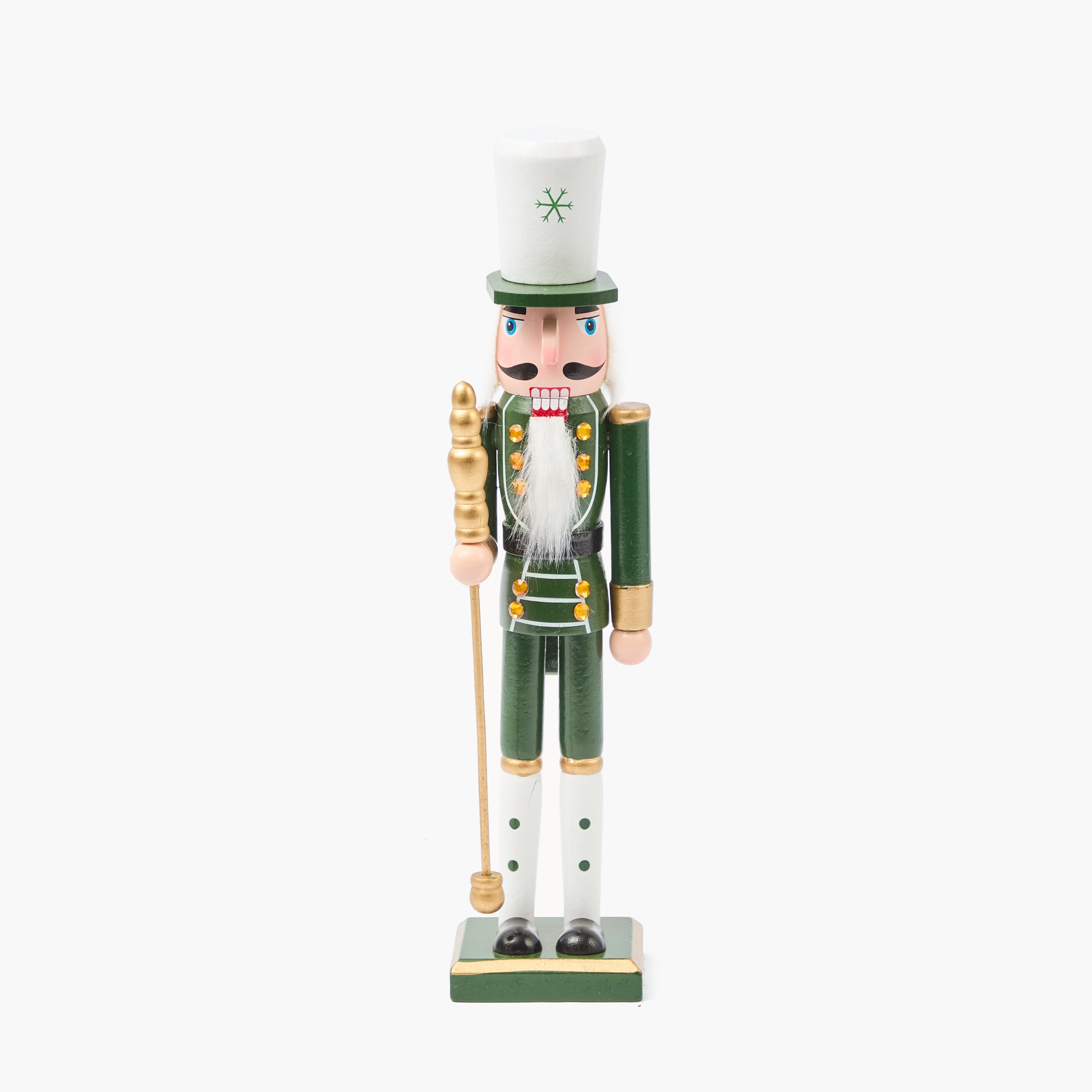 Forest Green Nutcrackers (Pair)