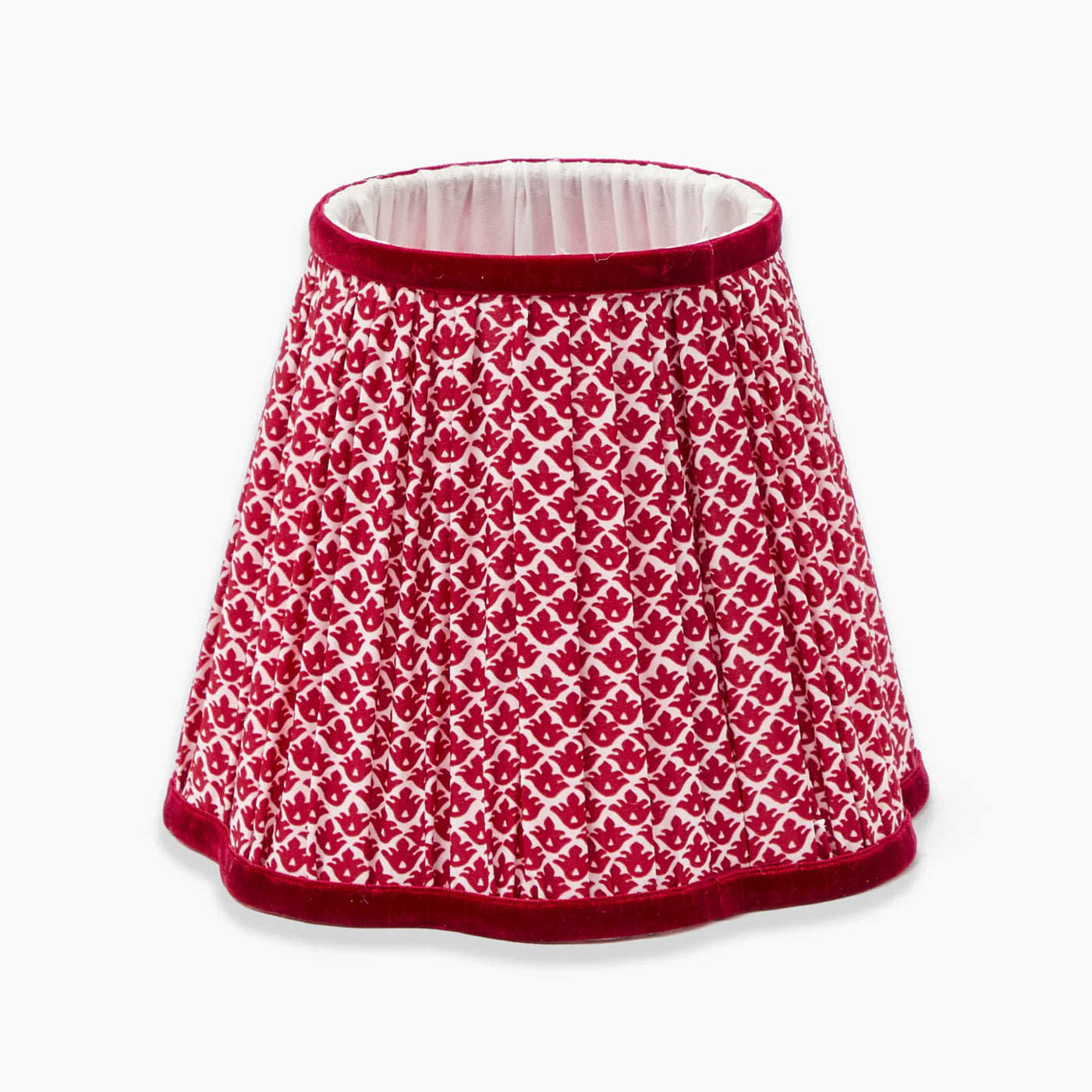 Red Lotus Lampshade (18cm)