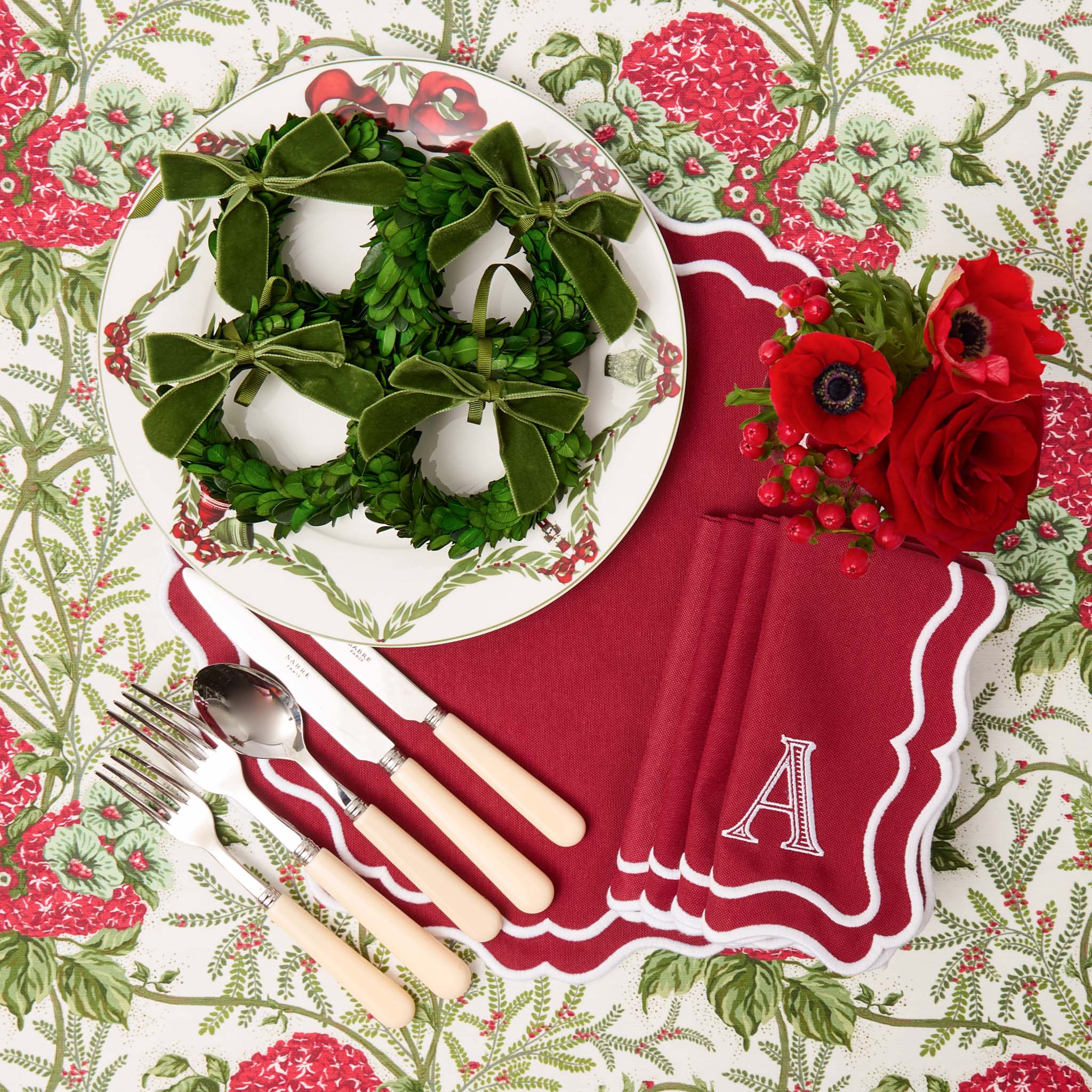 Boxwood Wreath (Set of 4)