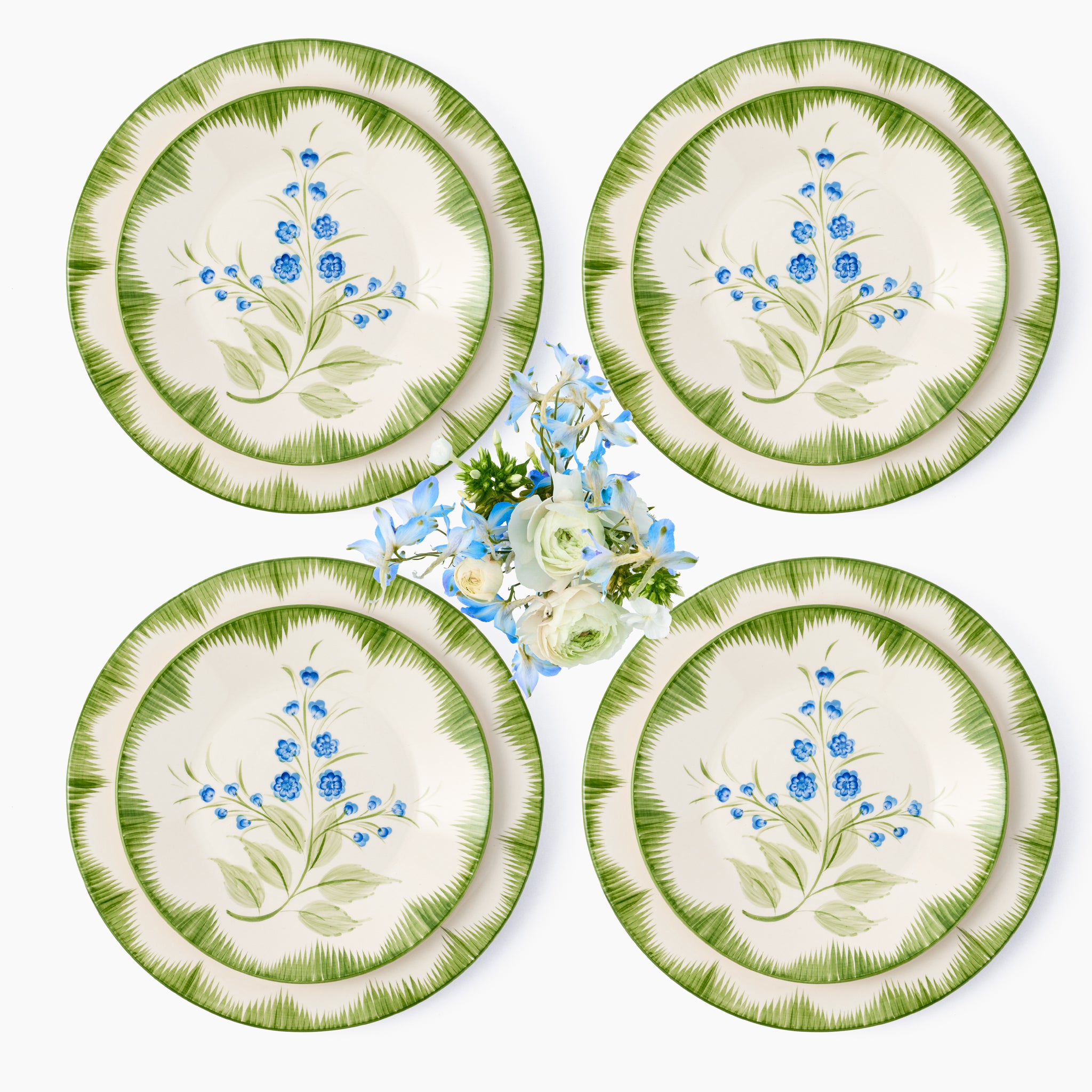 Bluebell Araminta Dinner & Starter Plates (Set of 8)