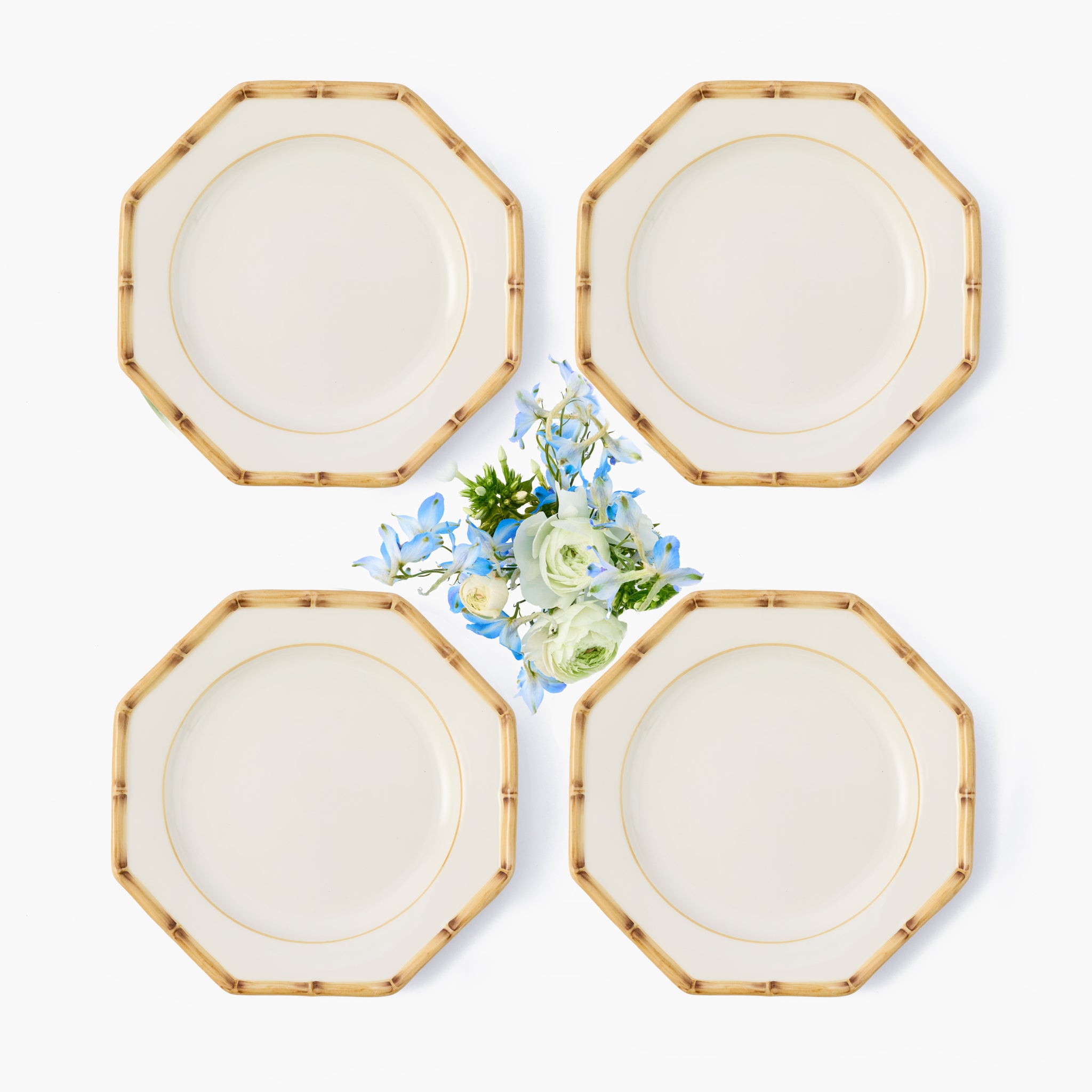 Isabel Bamboo Starter Plates (Set of 4)