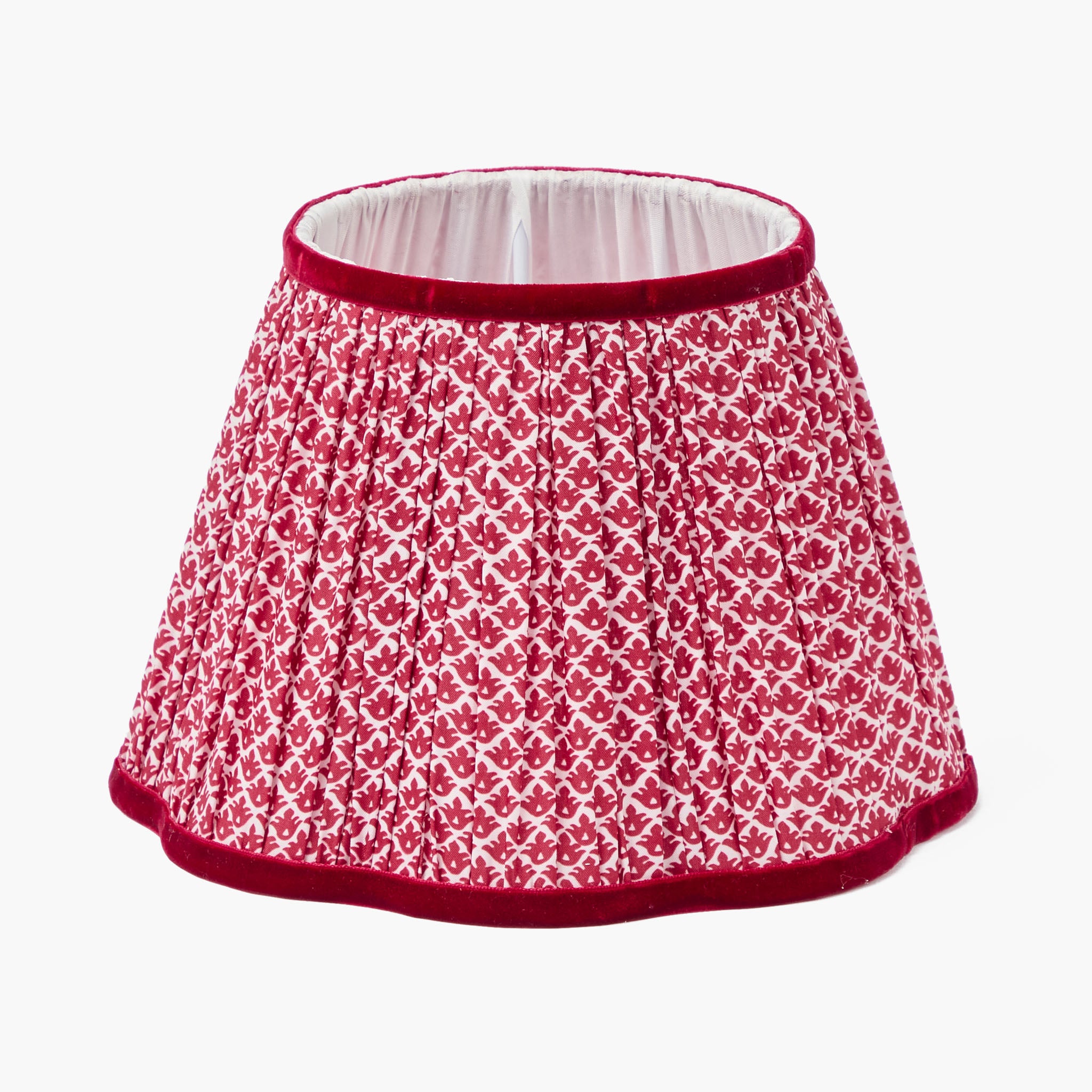 Red Lotus Lampshade (22cm)