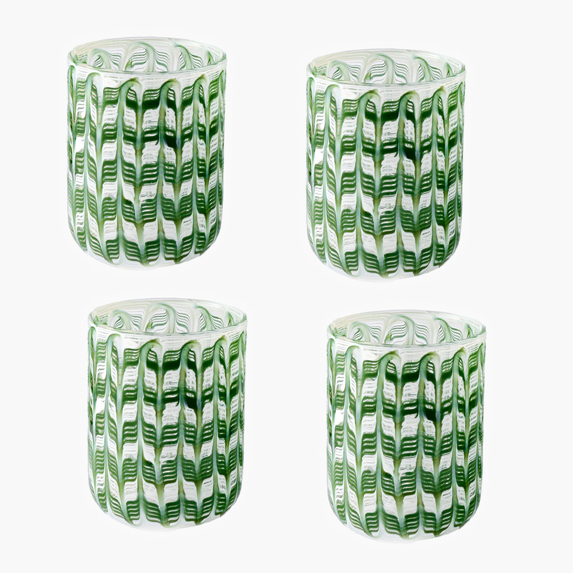 Olive Paloma Water Glasses (Set of 4)