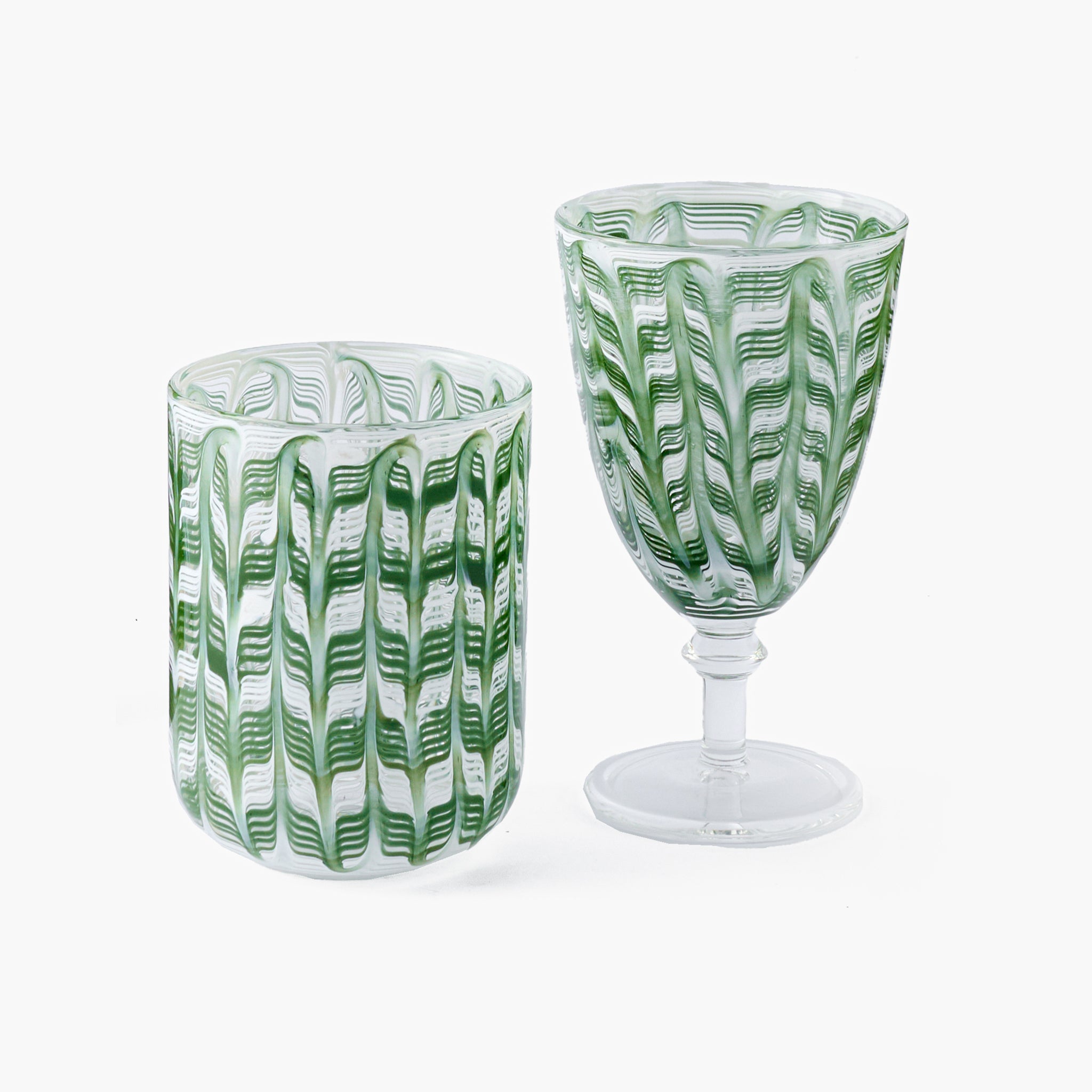 Olive Paloma Water Glasses (Set of 4)