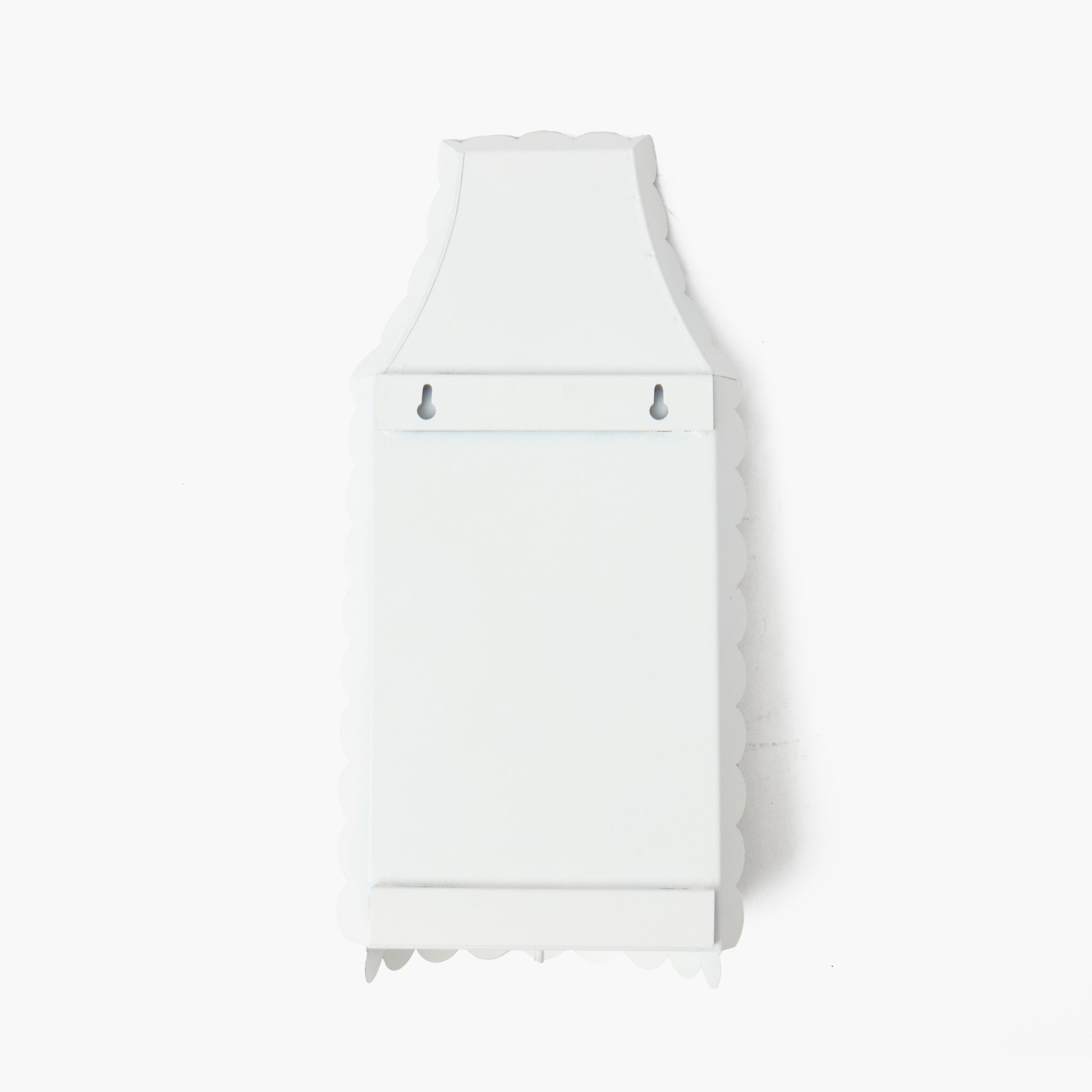 Blue Ikat Tole Candle Sconce