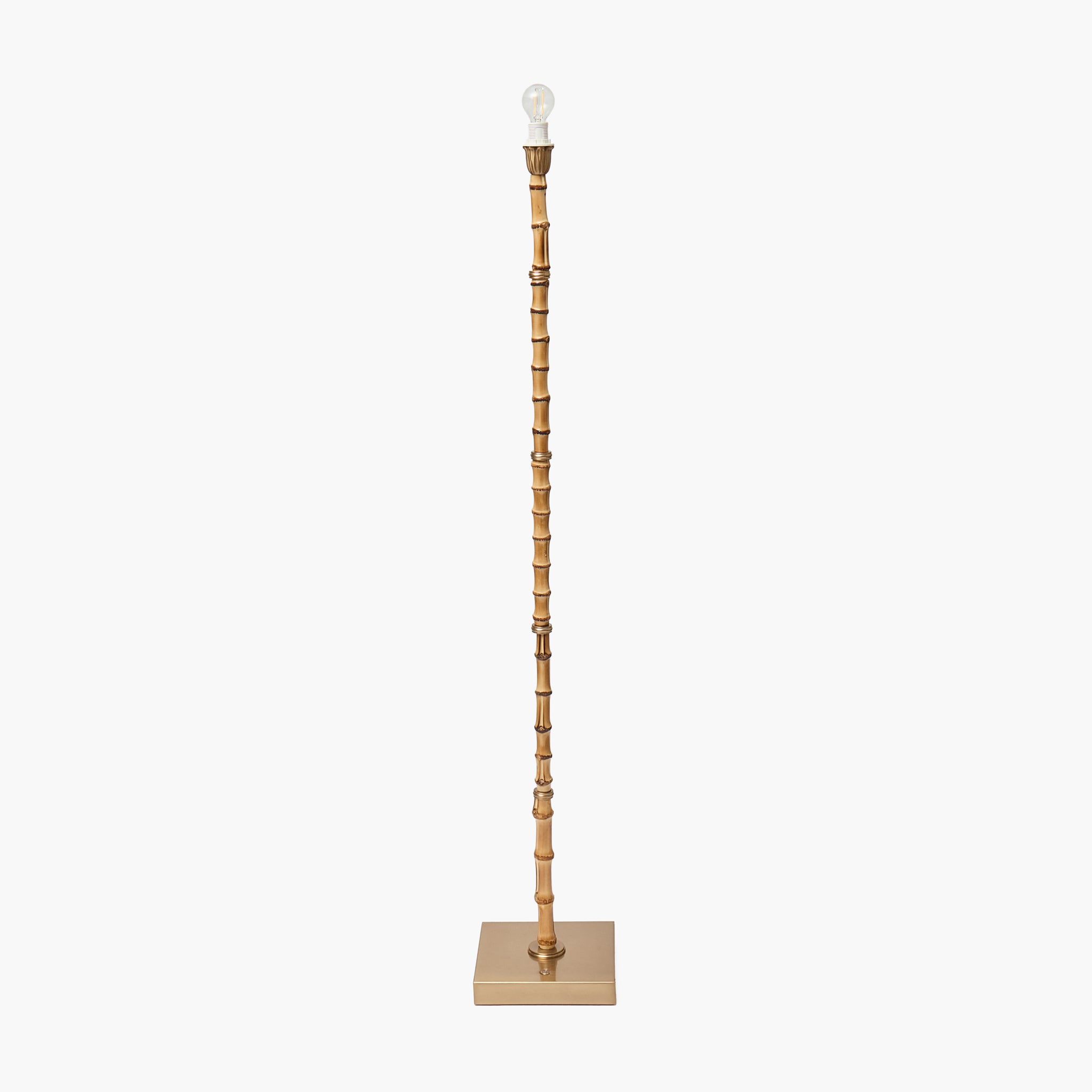 Bamboo Rechargeable Floor Lamp