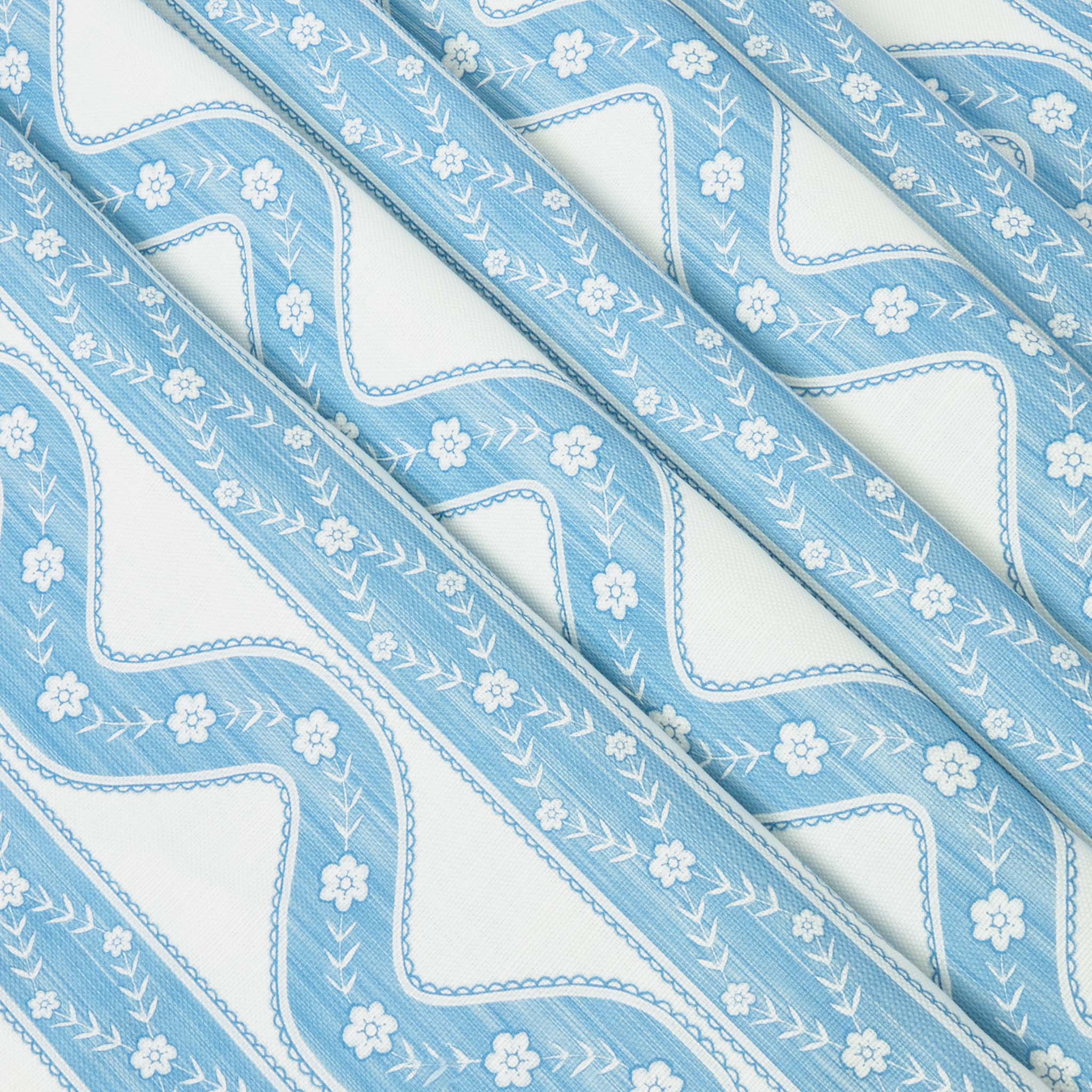 Blue Theodora Fabric