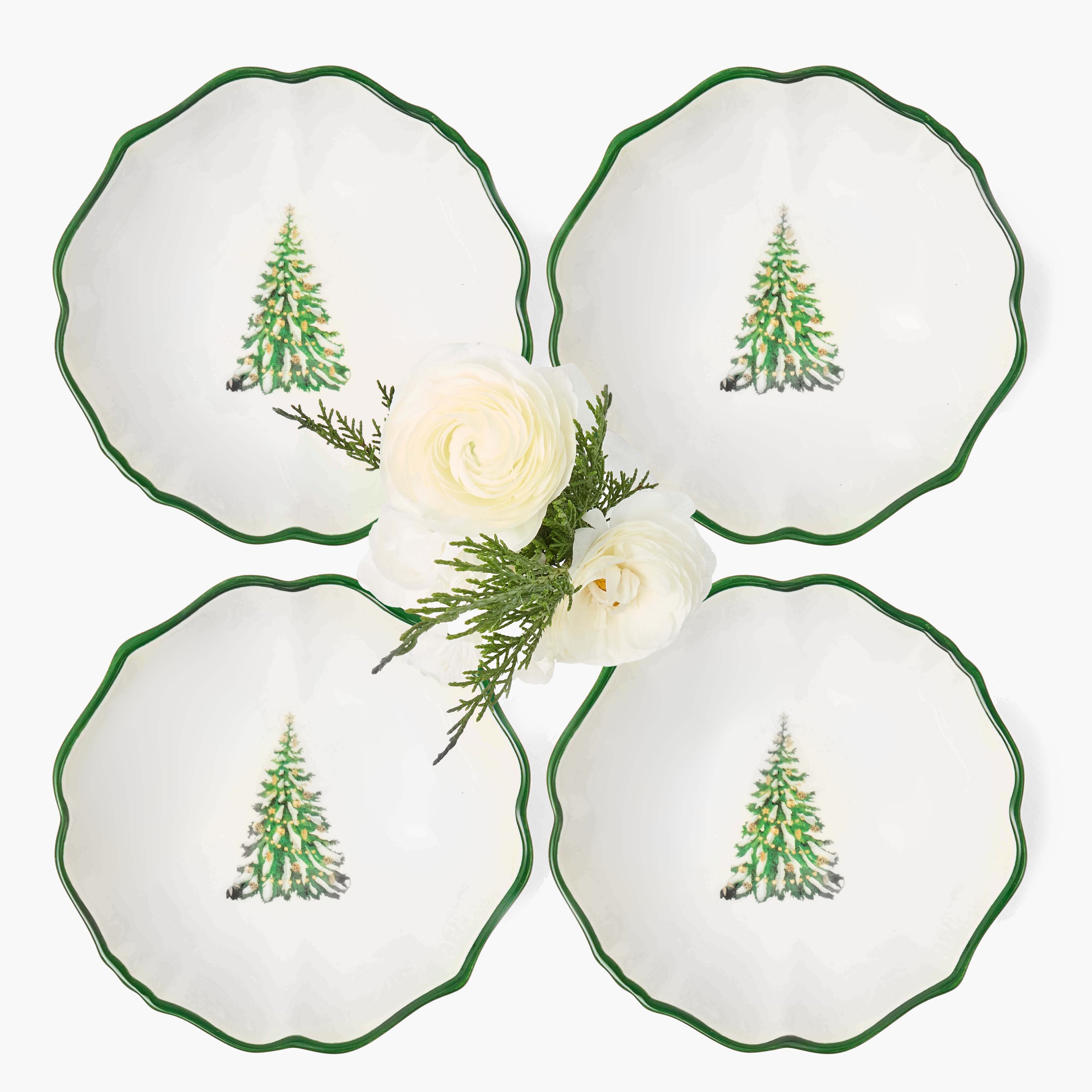 Christmas Tree Bowl (Set of 4)