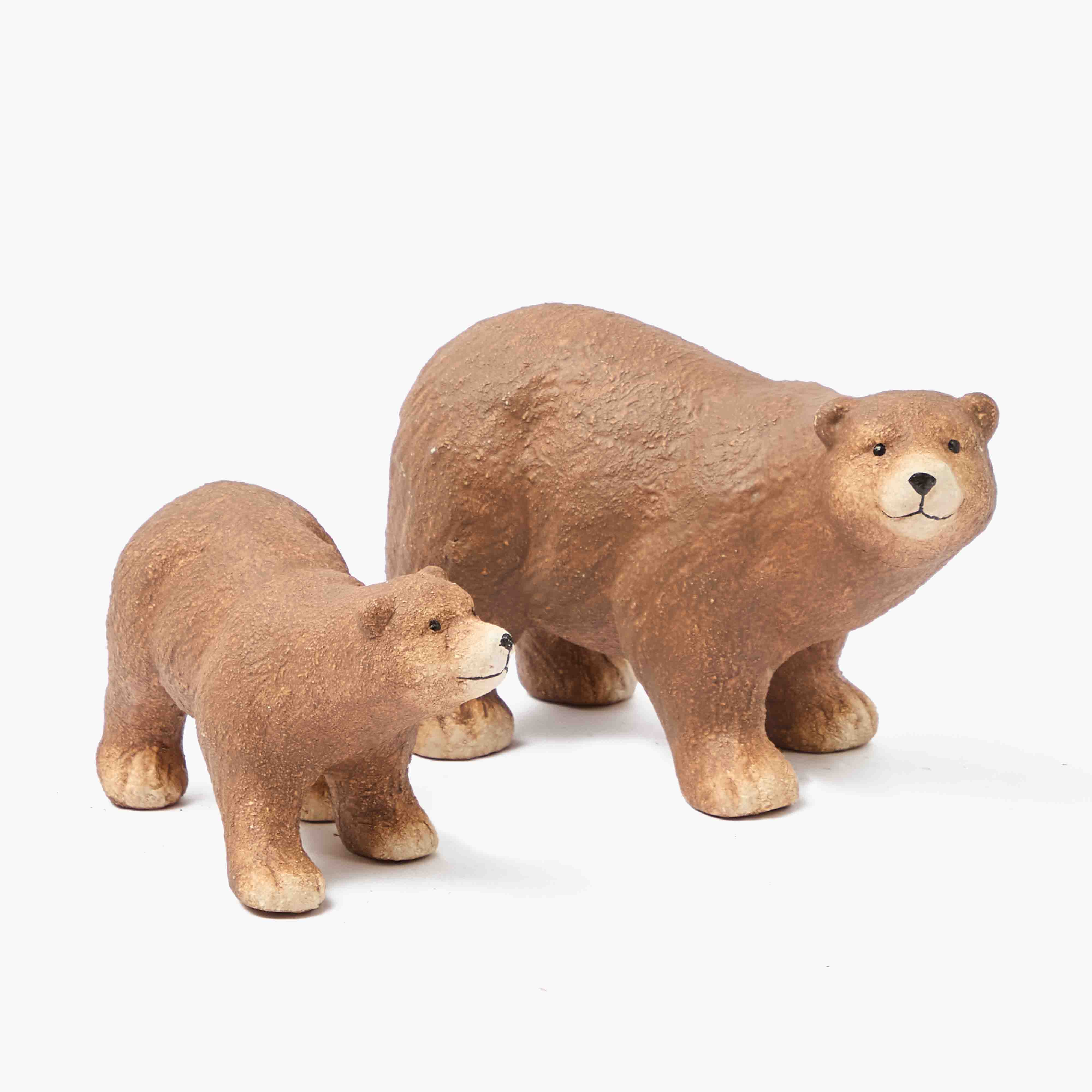 Woodland Brown Bear Family