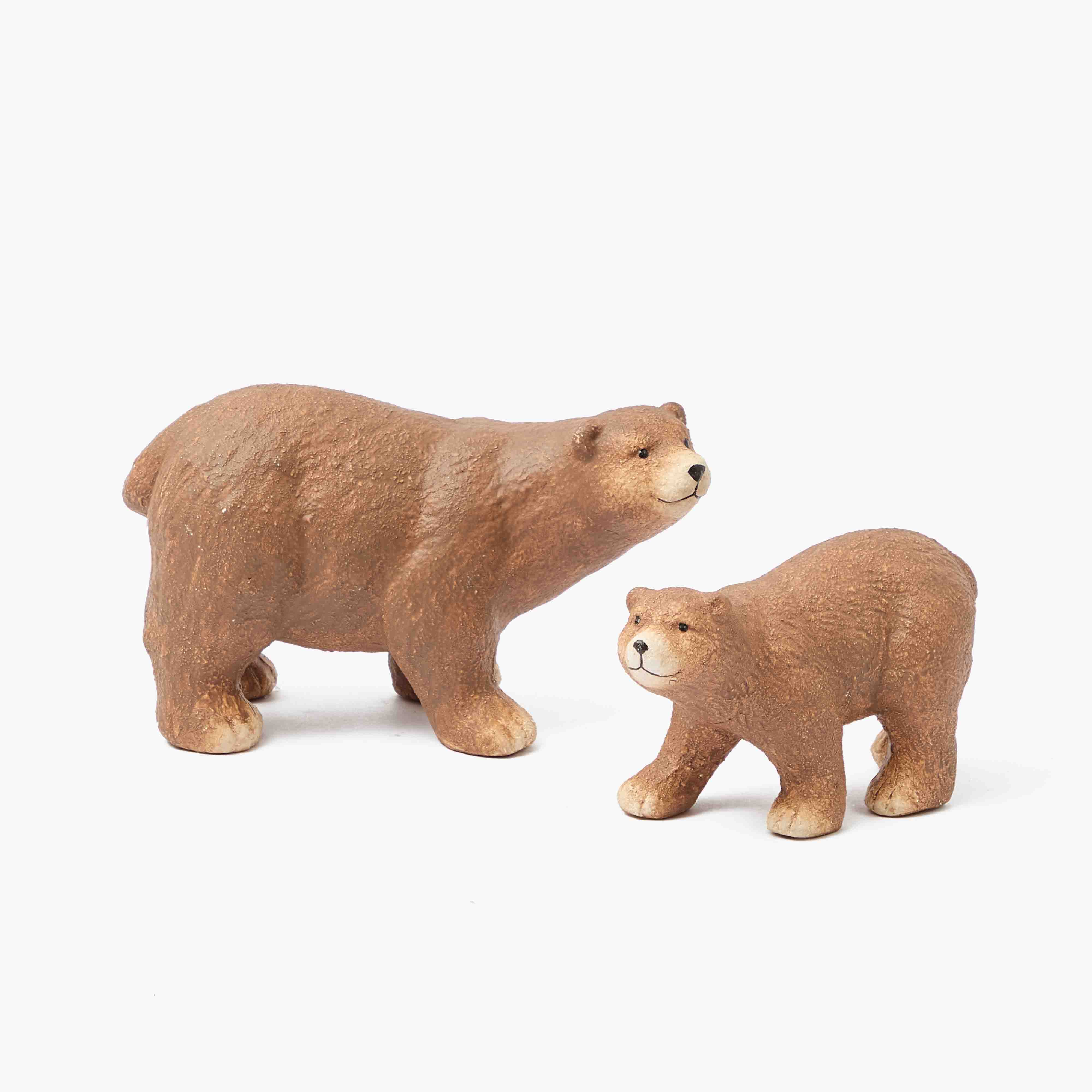 Woodland Brown Bear Family