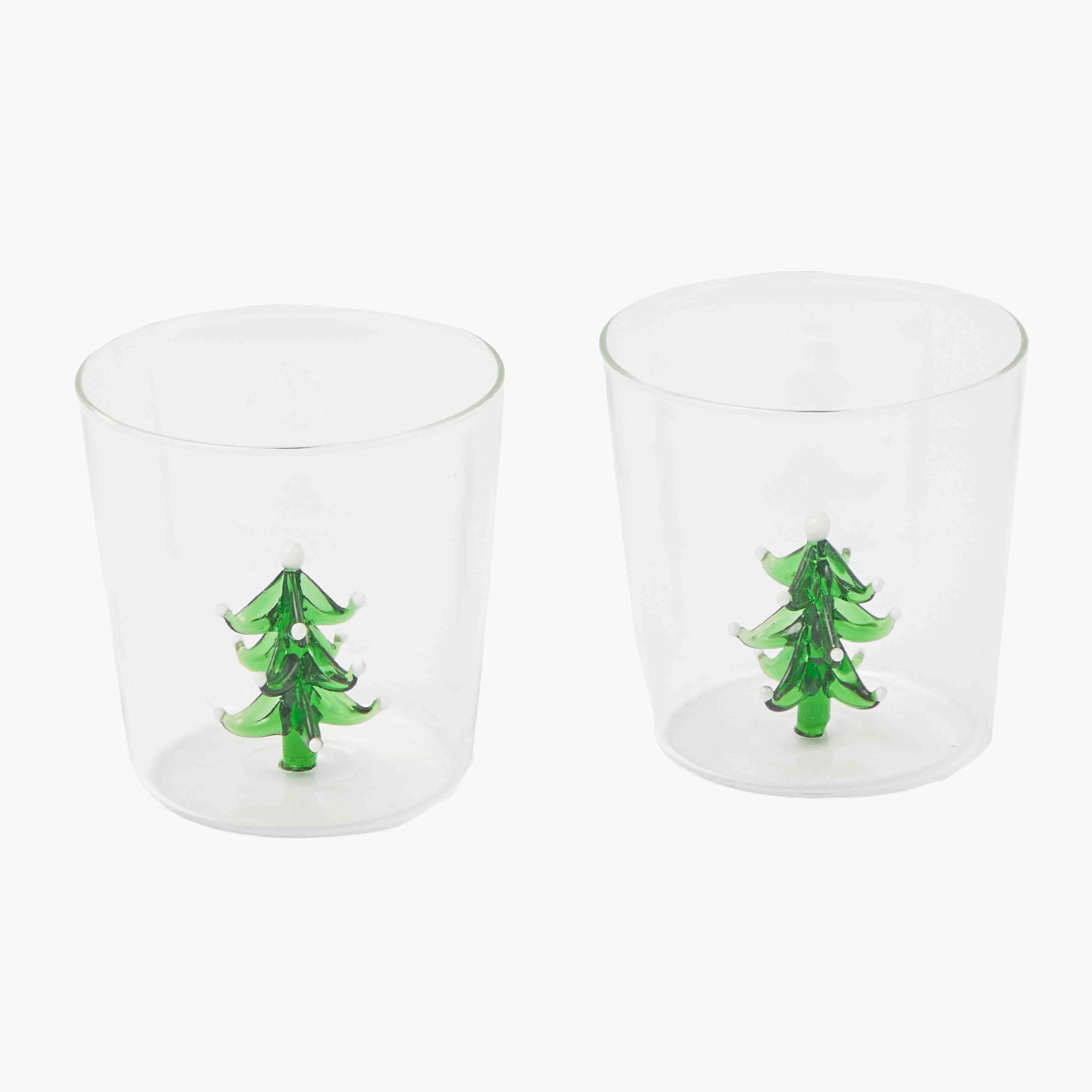 Christmas Tree Jug and Glasses (Set of 4)