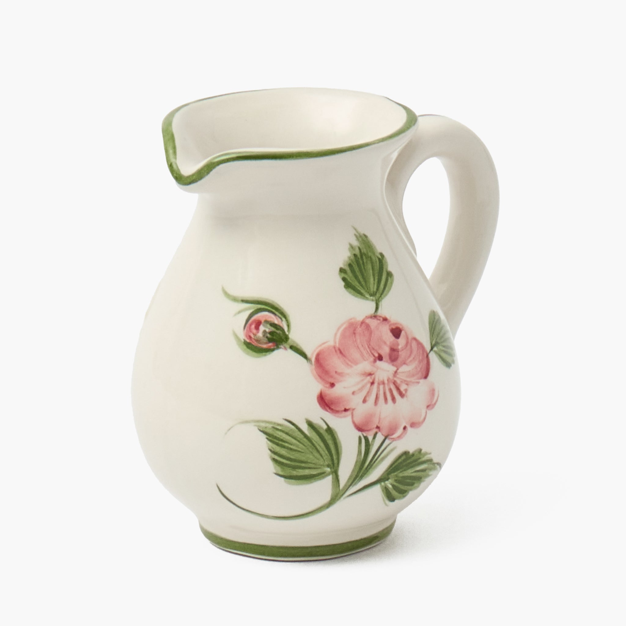 Rose Bud Milk Jug