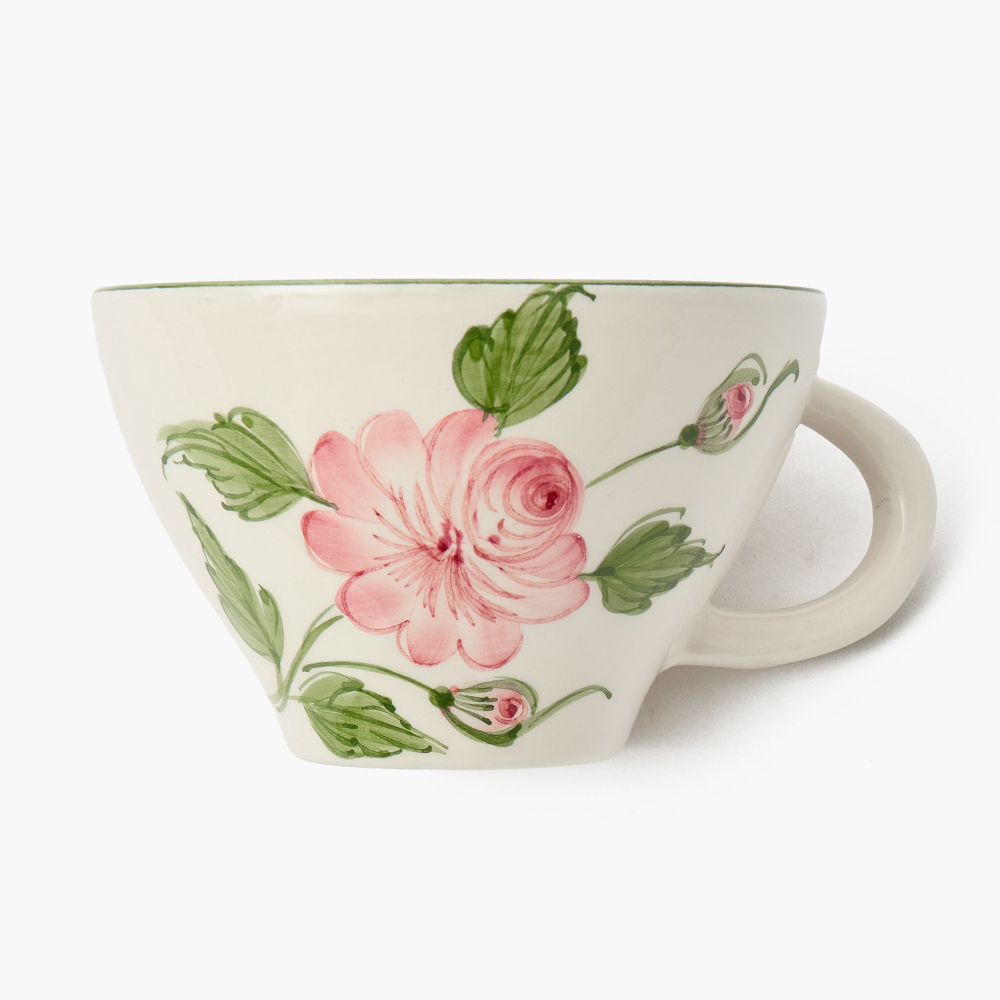 Rose Bud Tea Cup & Saucer