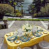 Yellow Capri Lettuce Starter Plates (Set of 4) - Mrs. Alice