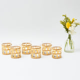 Yellow Raffia Water Glasses (Set of 6) - Mrs. Alice