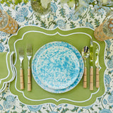 Blue Tuscan Starter Plate - Mrs. Alice