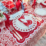 Heidi Red Tablecloth - Mrs. Alice