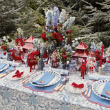 Eloise Blue & Red Placemats (Set of 4) - Mrs. Alice