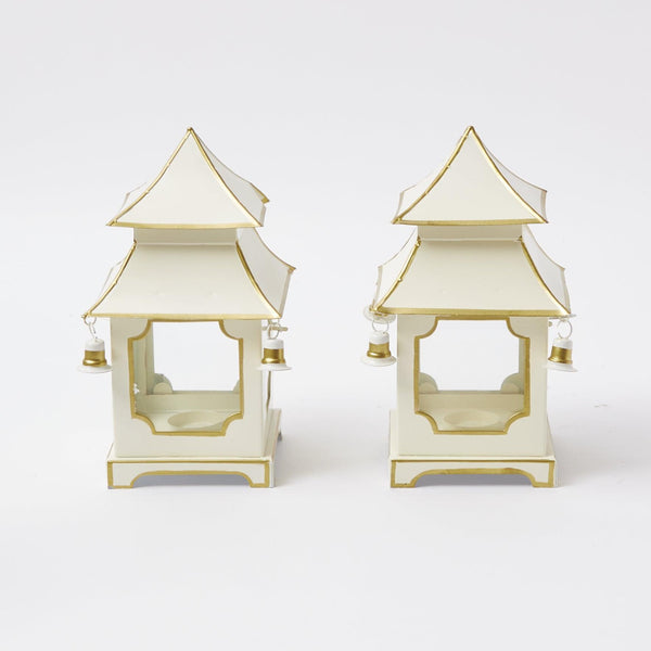 Midnight Blue Mini Pagoda Lanterns (Pair) – Mrs. Alice
